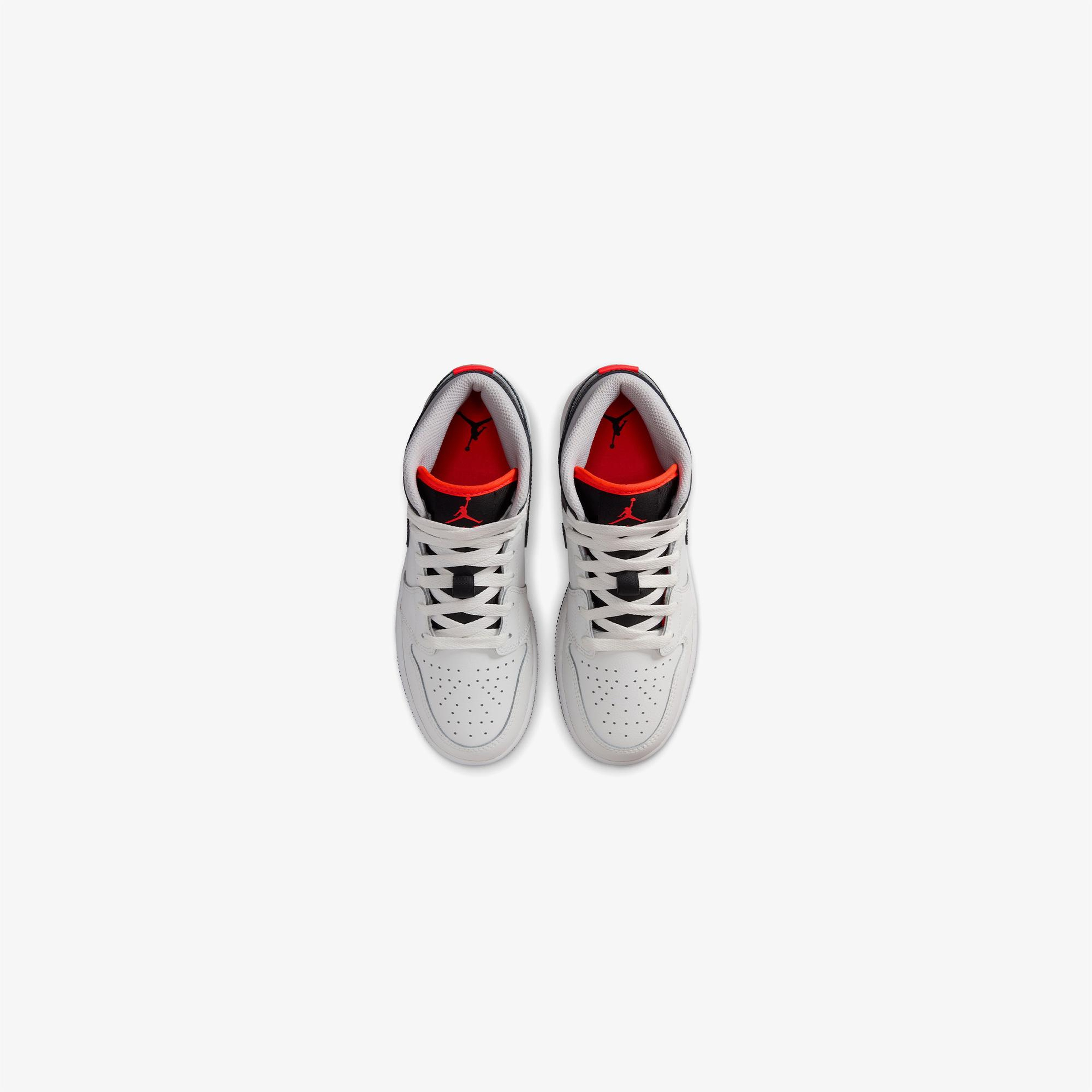Jordan Air 1 Mid Gri Spor Ayakkabı