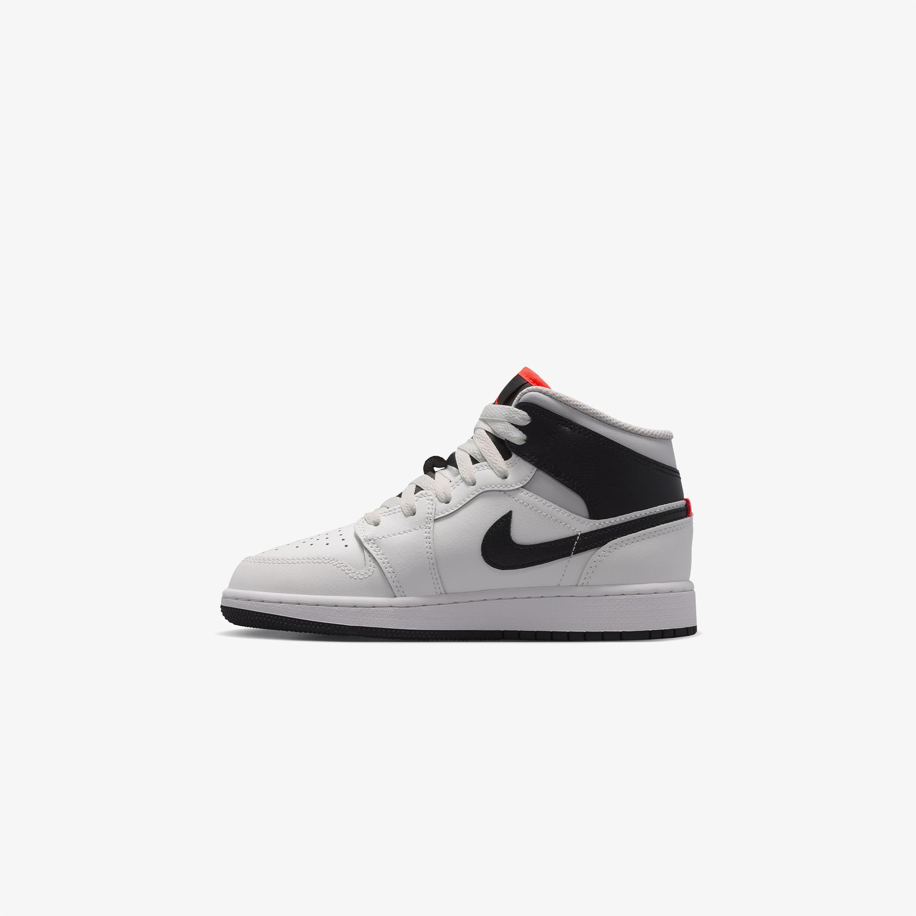 Jordan Air 1 Mid Gri Spor Ayakkabı