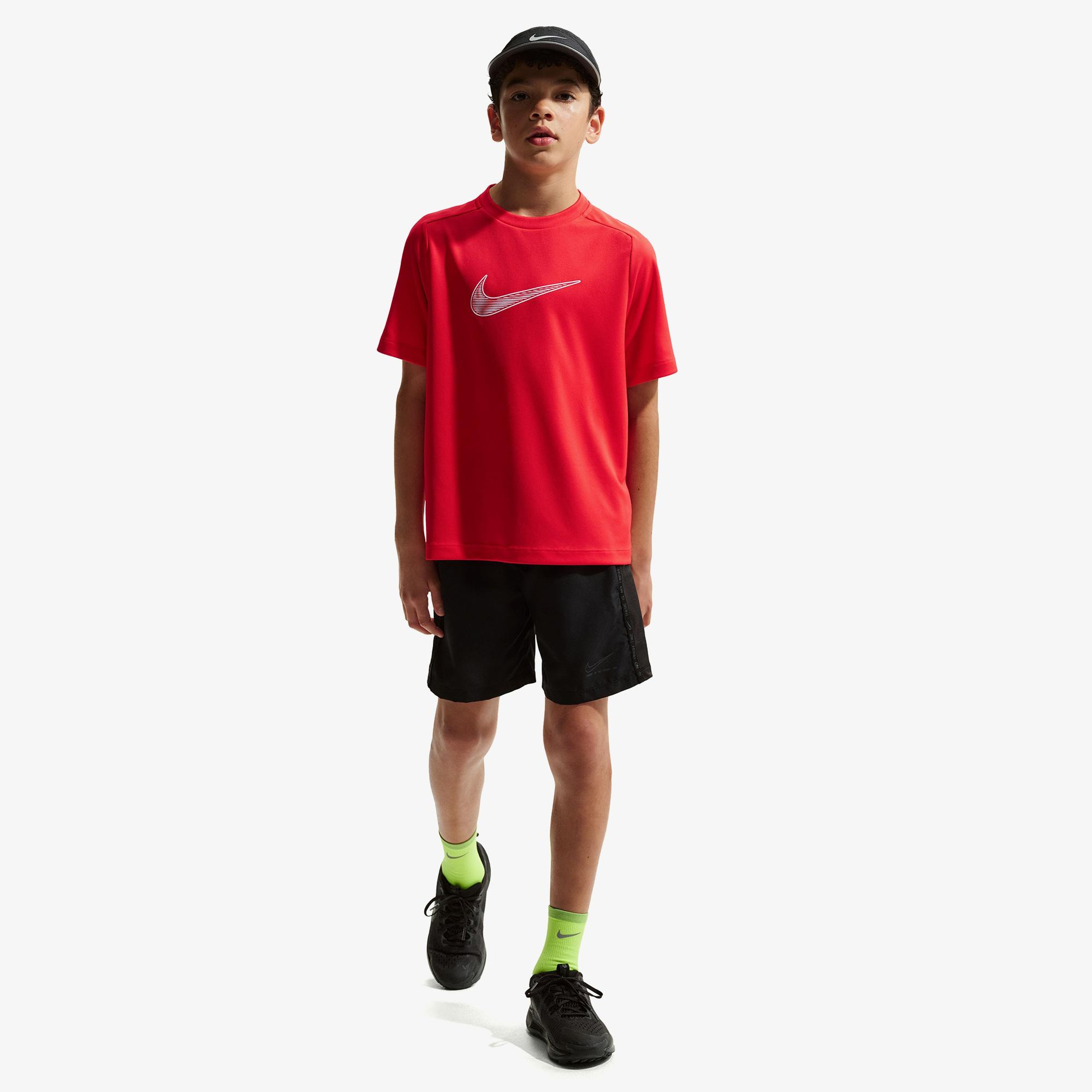 Nike Dri-Fit Multi Çocuk Kırmızı T-Shirt