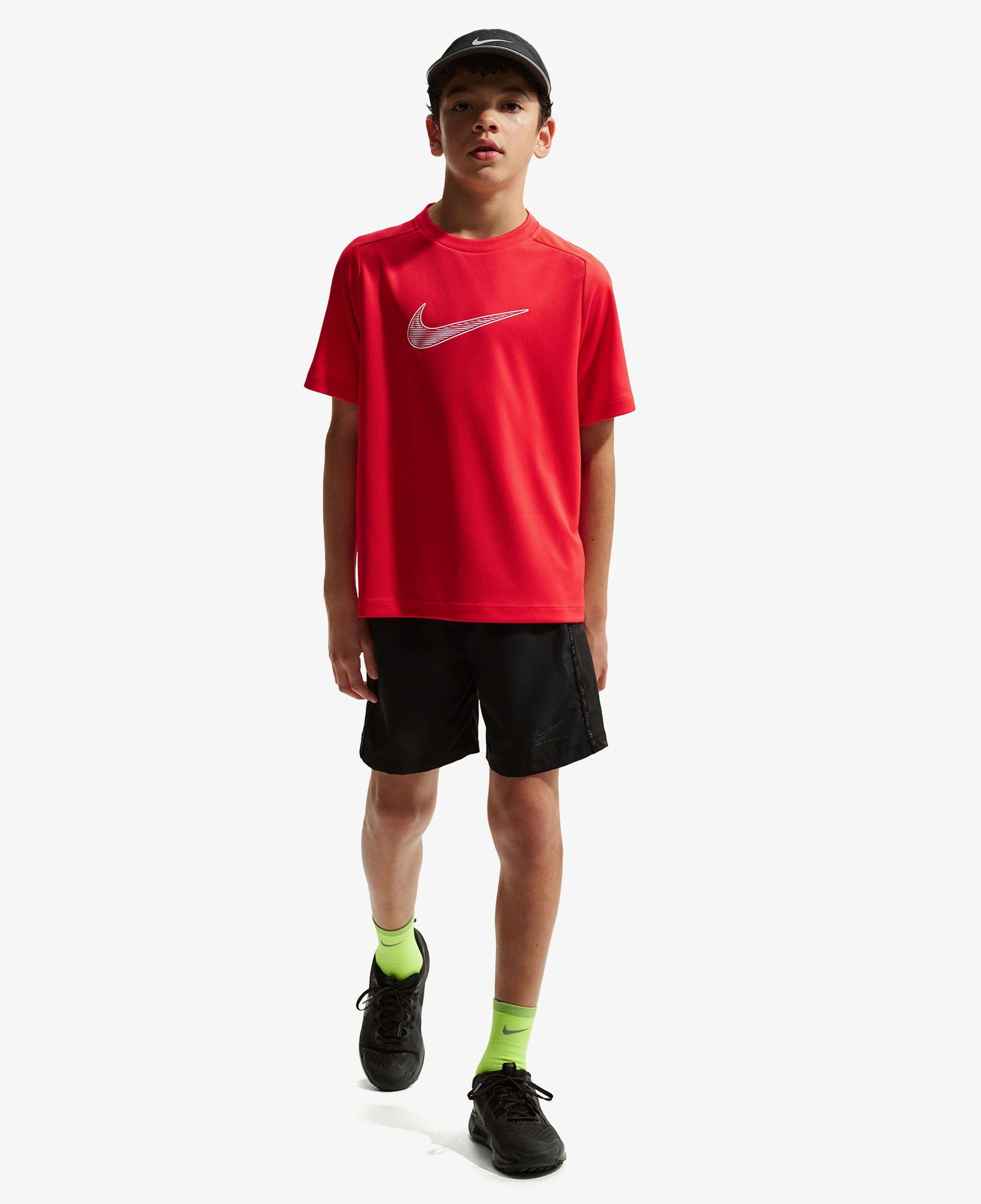 Nike Dri-Fit Multi Çocuk Kırmızı T-Shirt