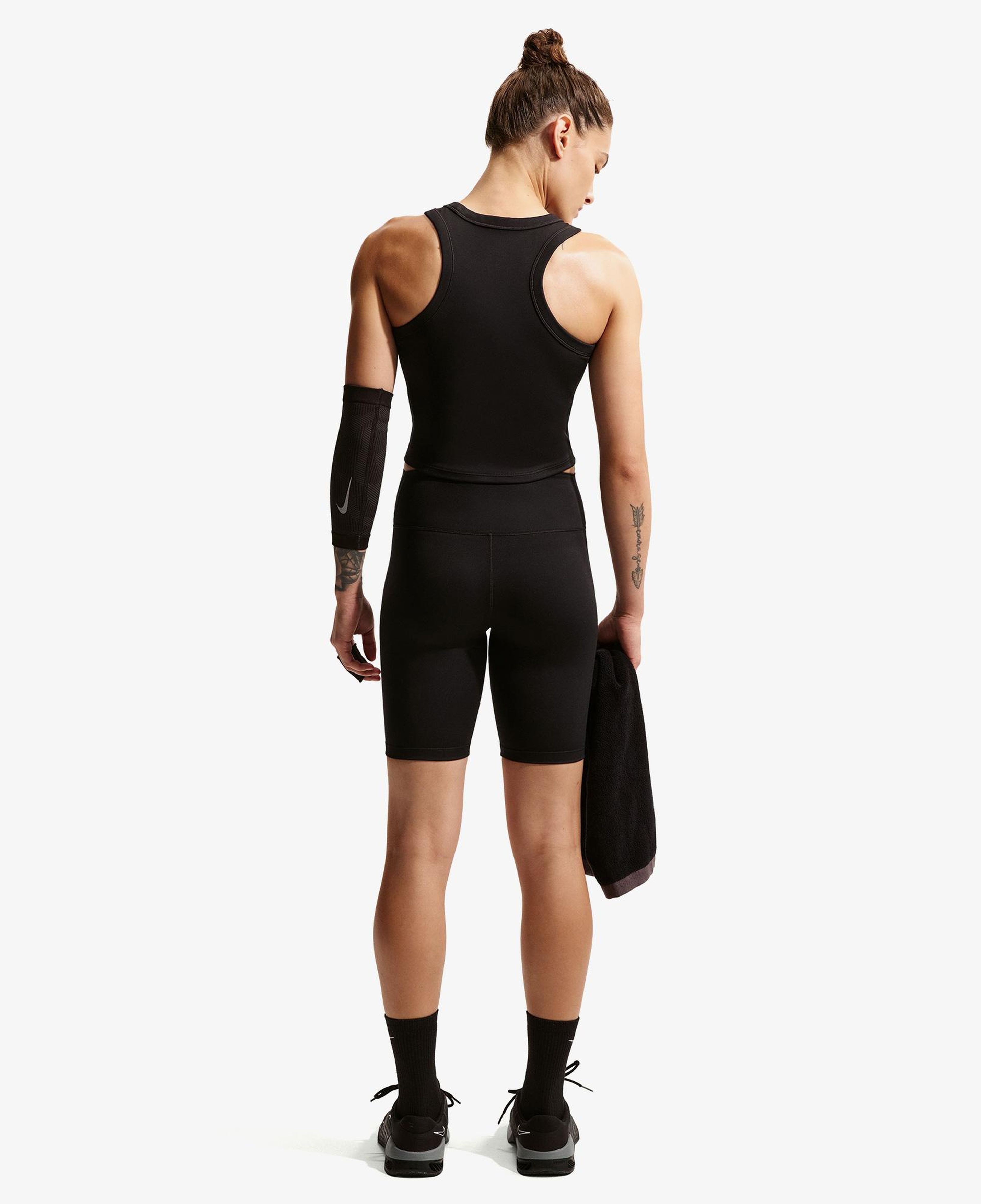 Nike Dri-Fit One Yüksek Belli 20 cm Kadın Siyah Kısa Tayt
