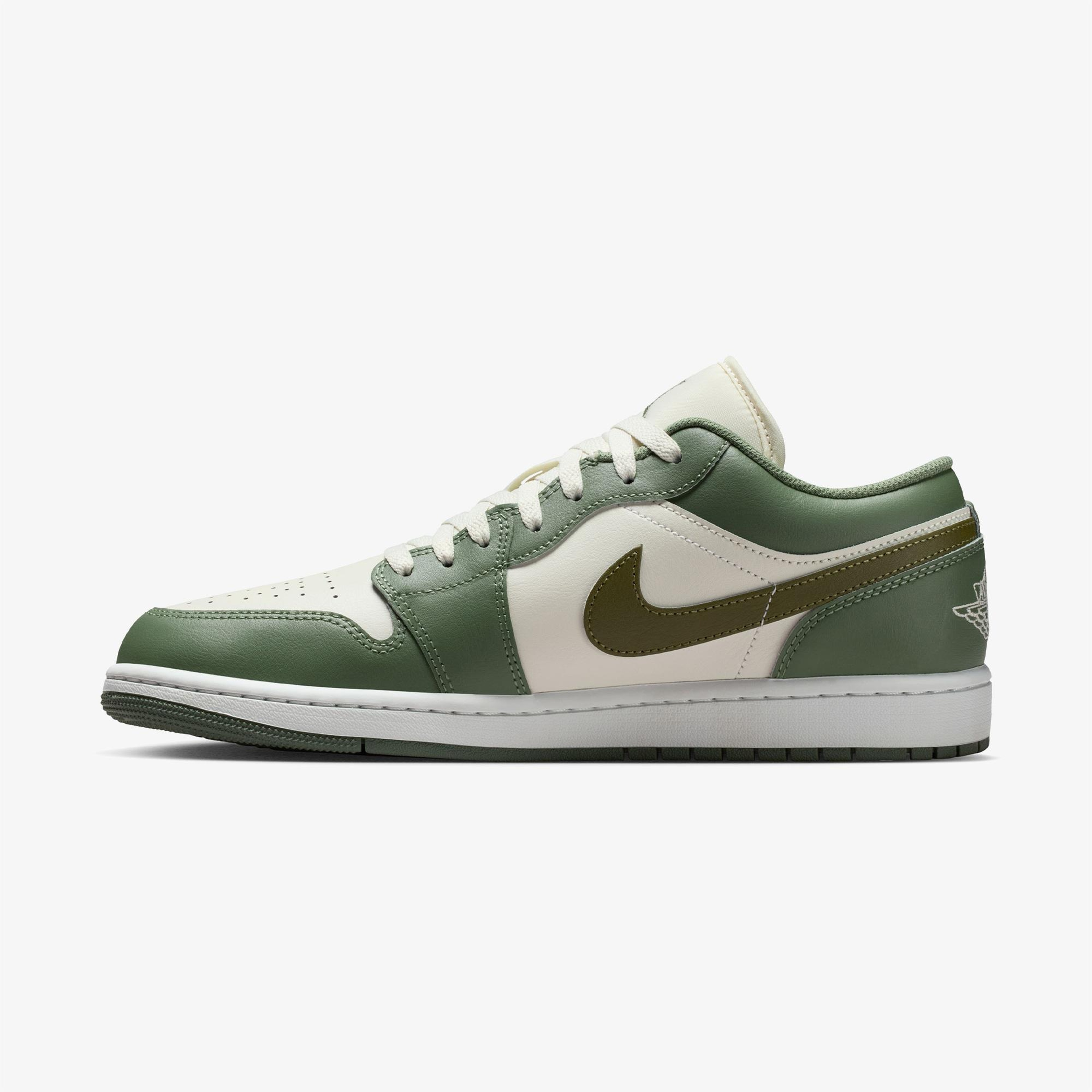 Jordan Air 1 Low Erkek Yeşil Spor Ayakkabı