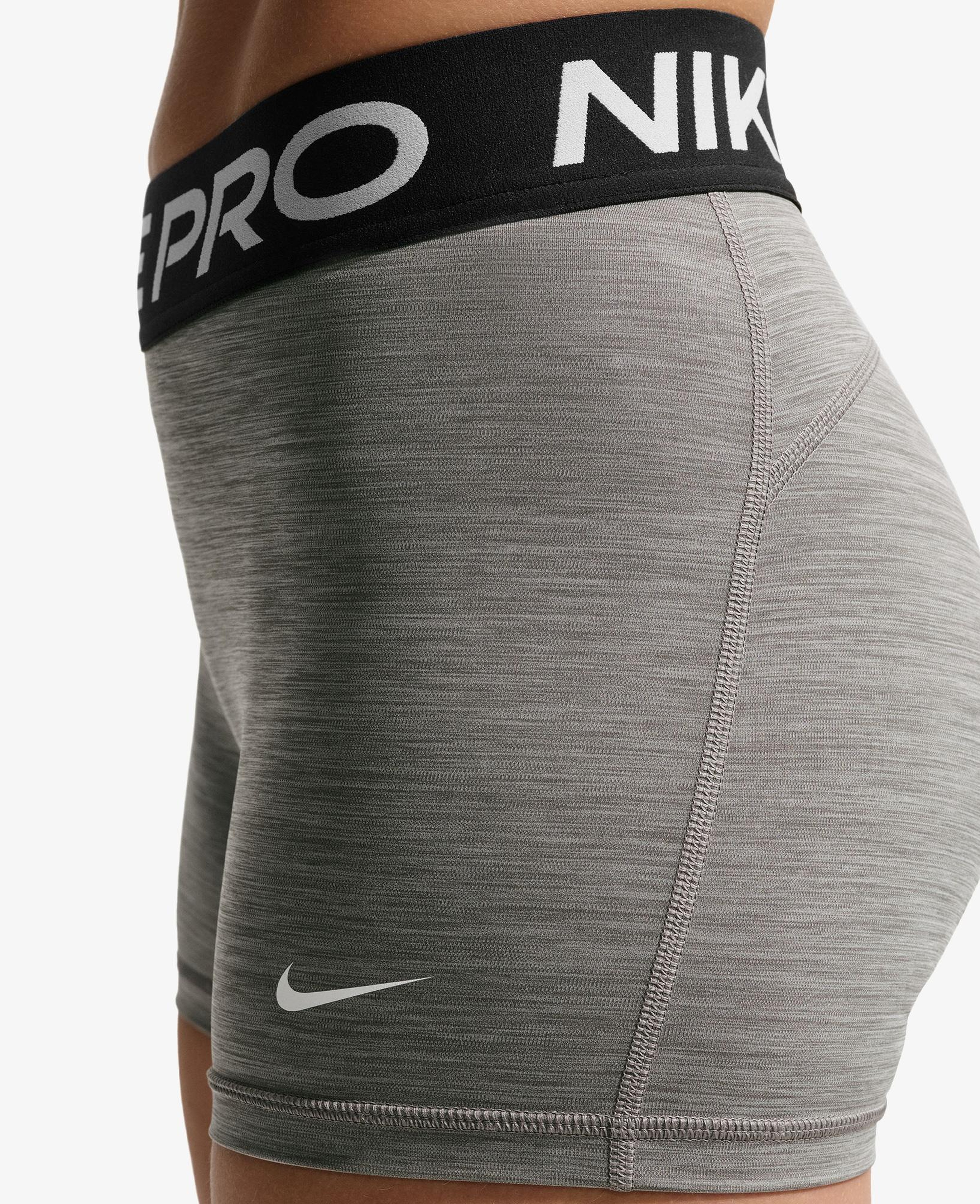 Nike Pro Dri-Fit 365 8 cm Kadın Gri Kısa Tayt