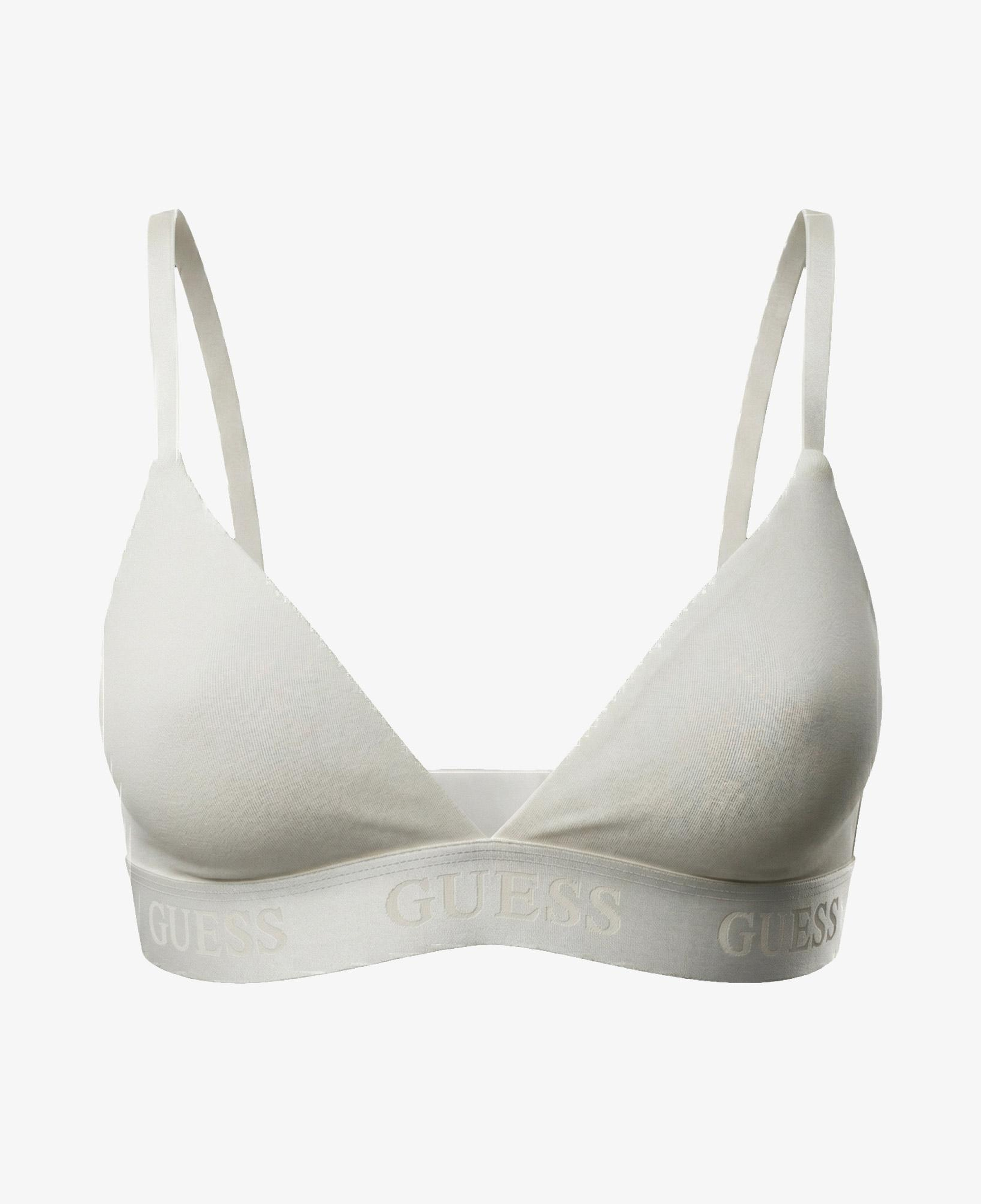 Guess Marika Modal Karışımlı Üçgen Kadın Beyaz Sütyen