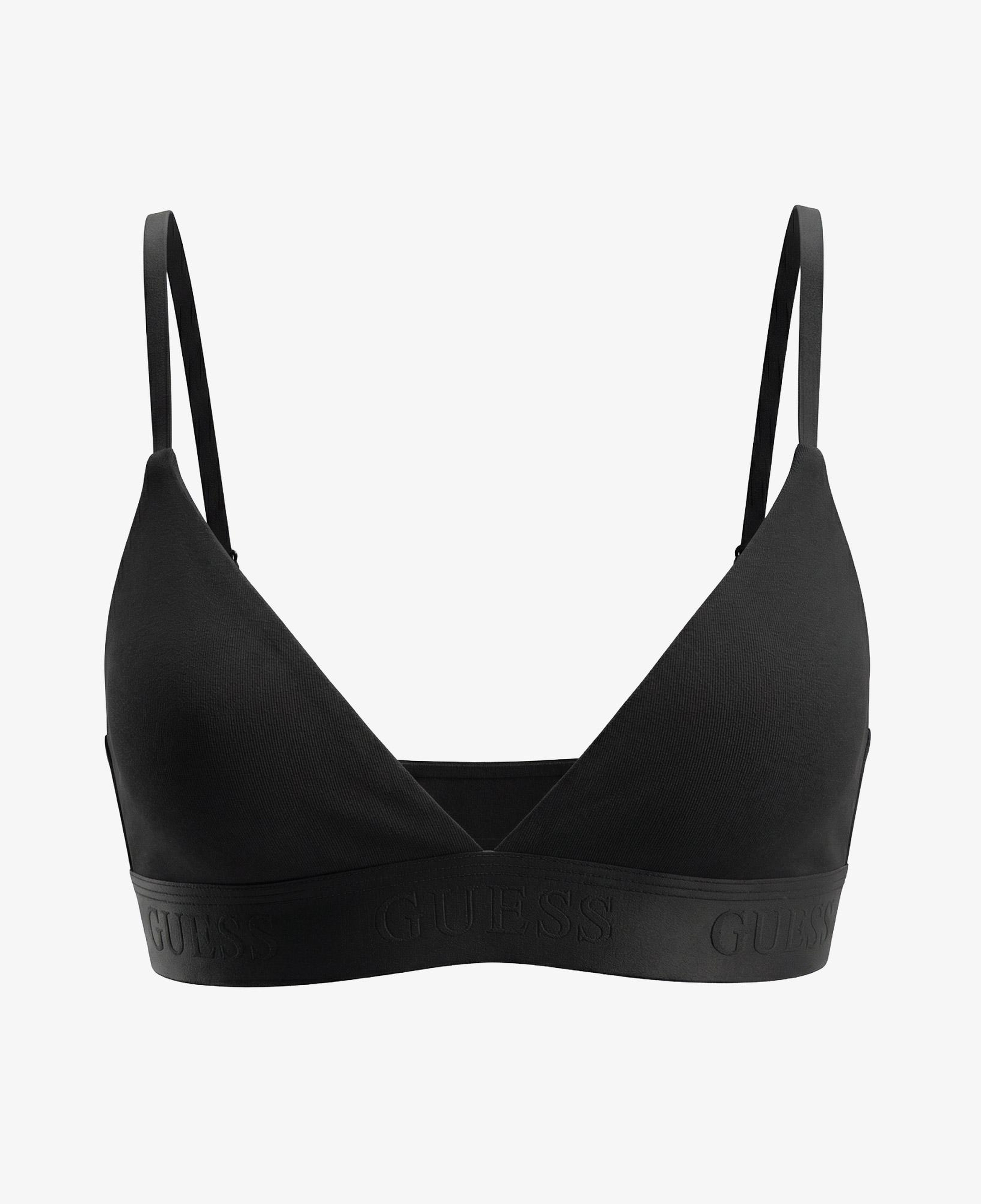 Guess Marika Modal Karışımlı Üçgen Kadın Siyah Sütyen