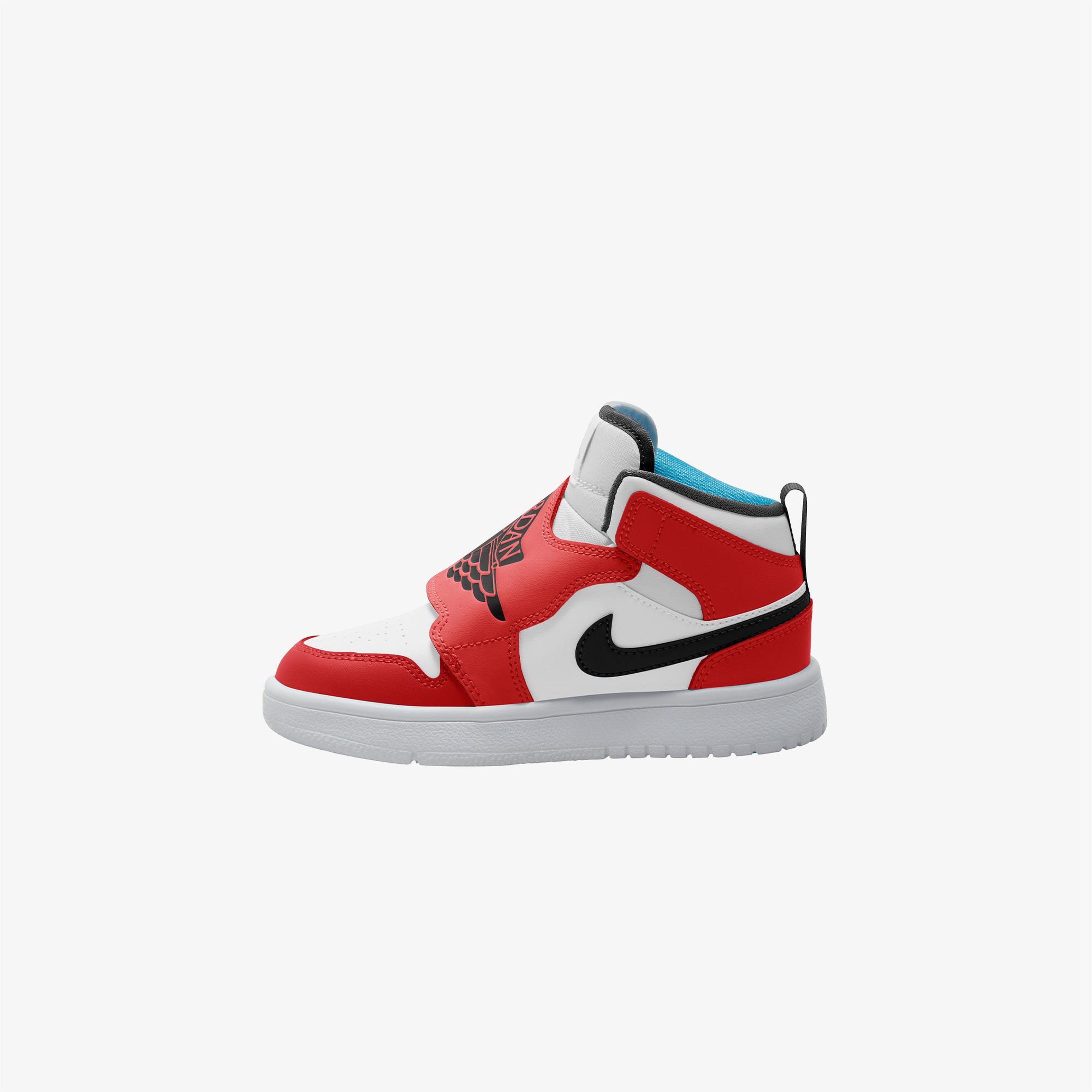 Jordan Sky 1 Çocuk Kırmızı Spor Ayakkabı
