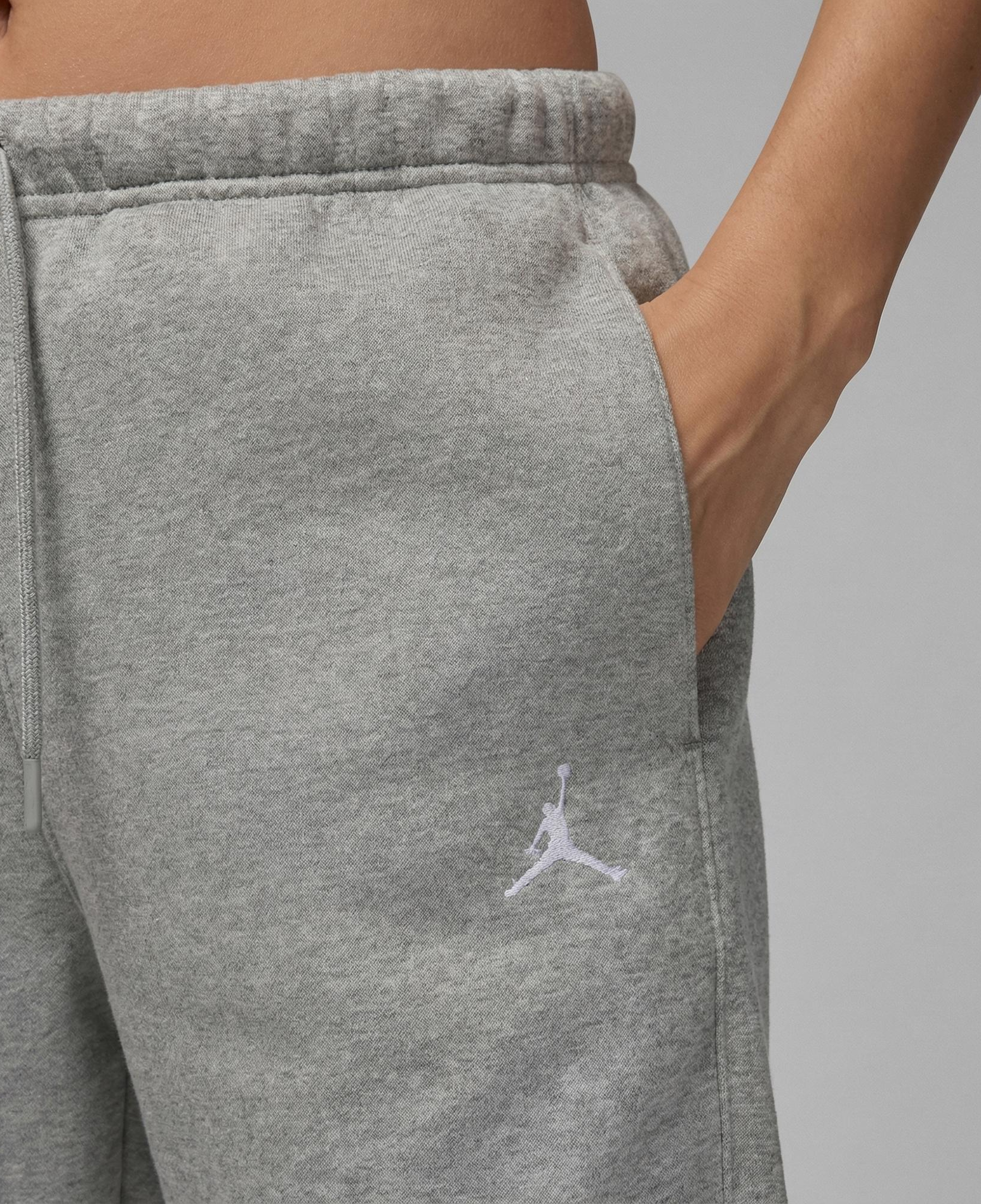 Jordan Brooklyn Fleece Kadın Gri Eşofman Altı