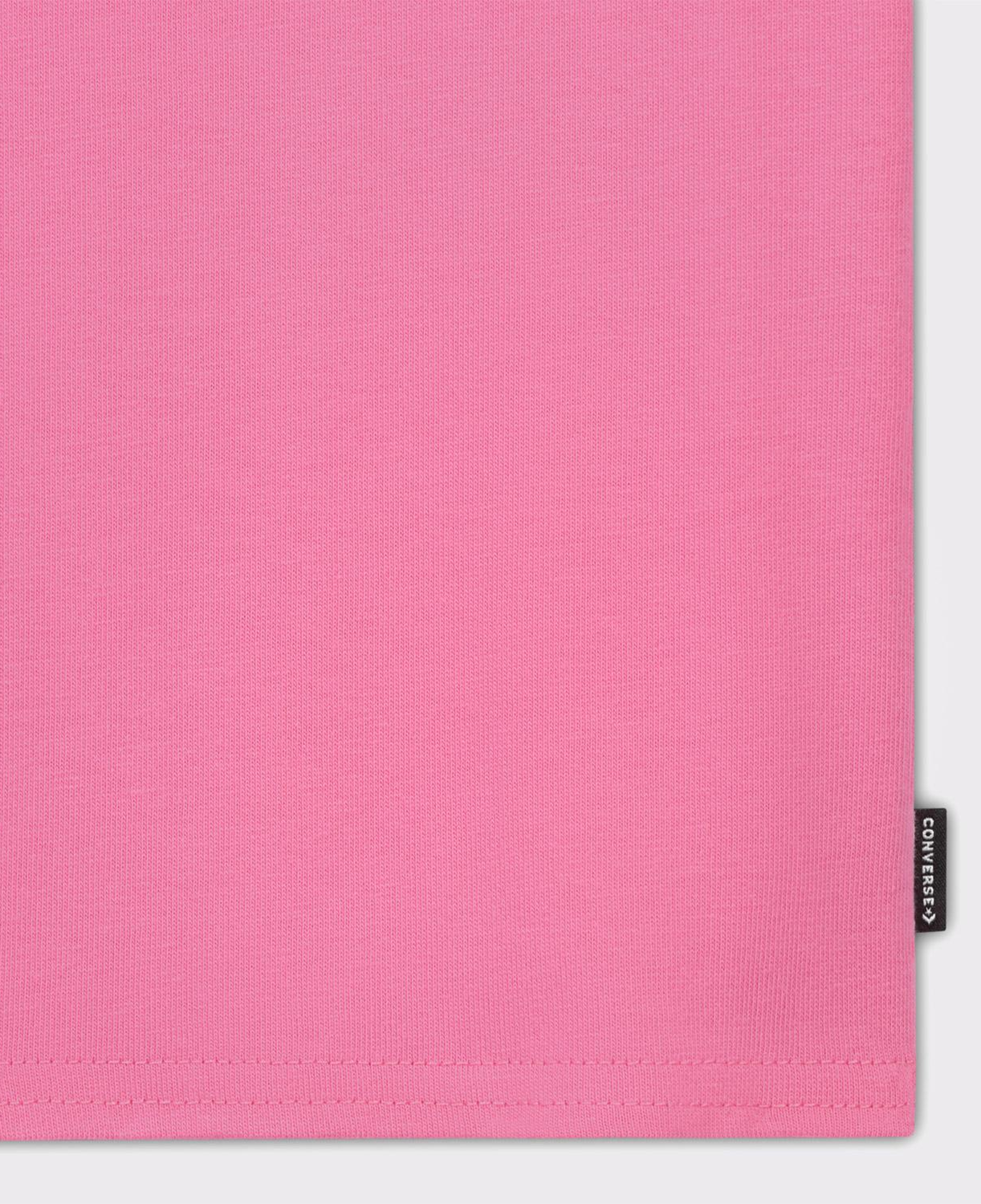 Converse Slim Fit Kadın Pembe T-Shirt