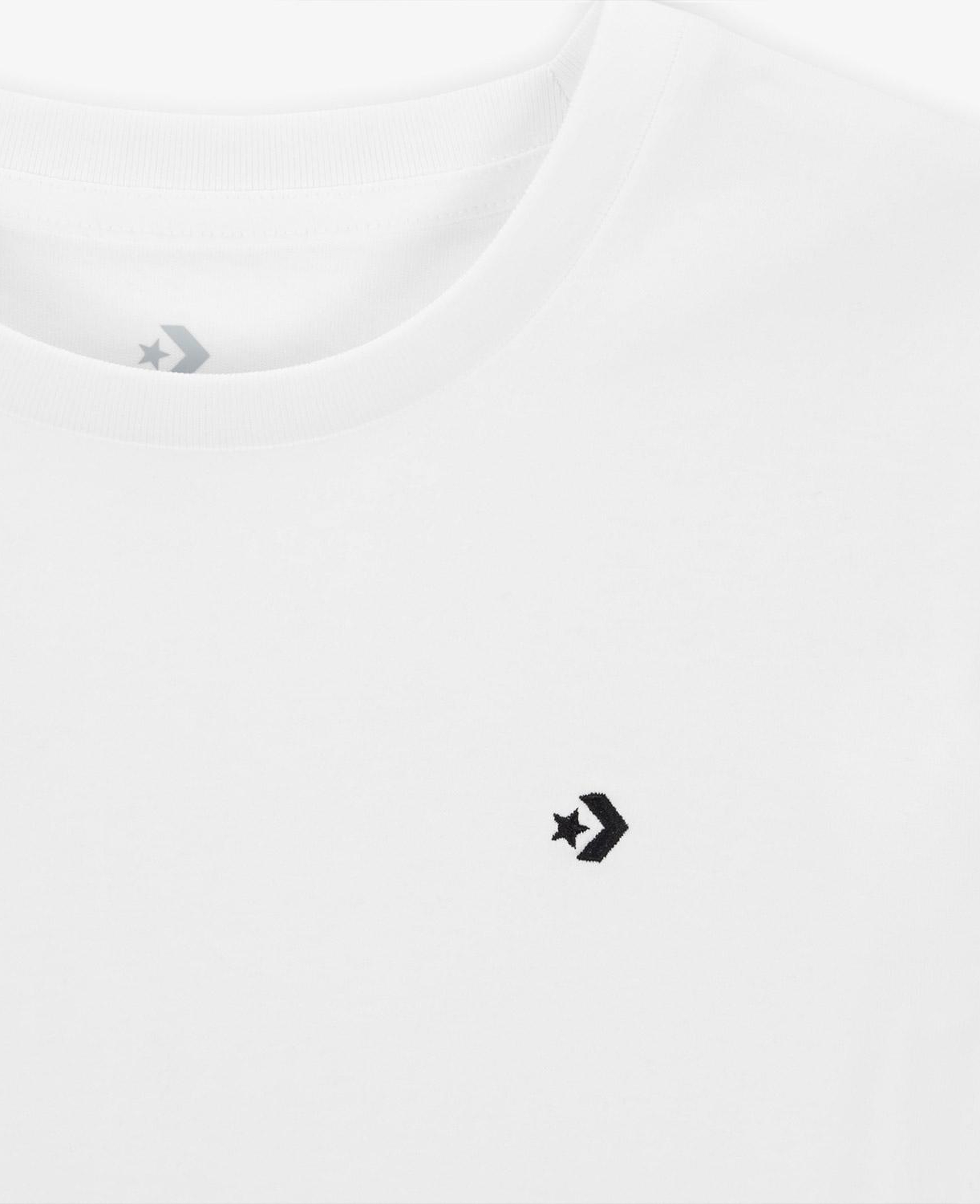 Converse Slim Fit Kadın Beyaz T-Shirt