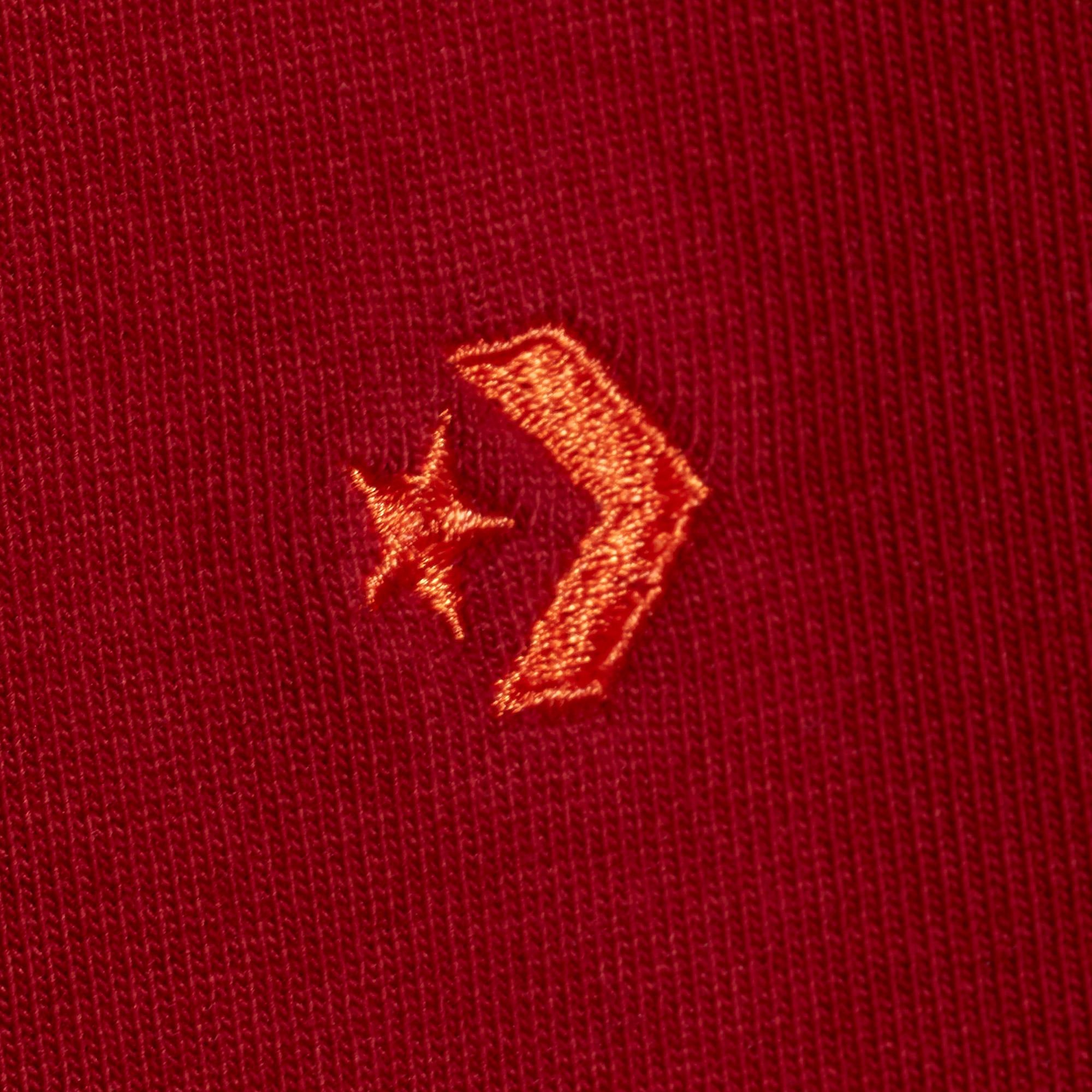 Converse Slim Fit Kadın Bordo T-Shirt