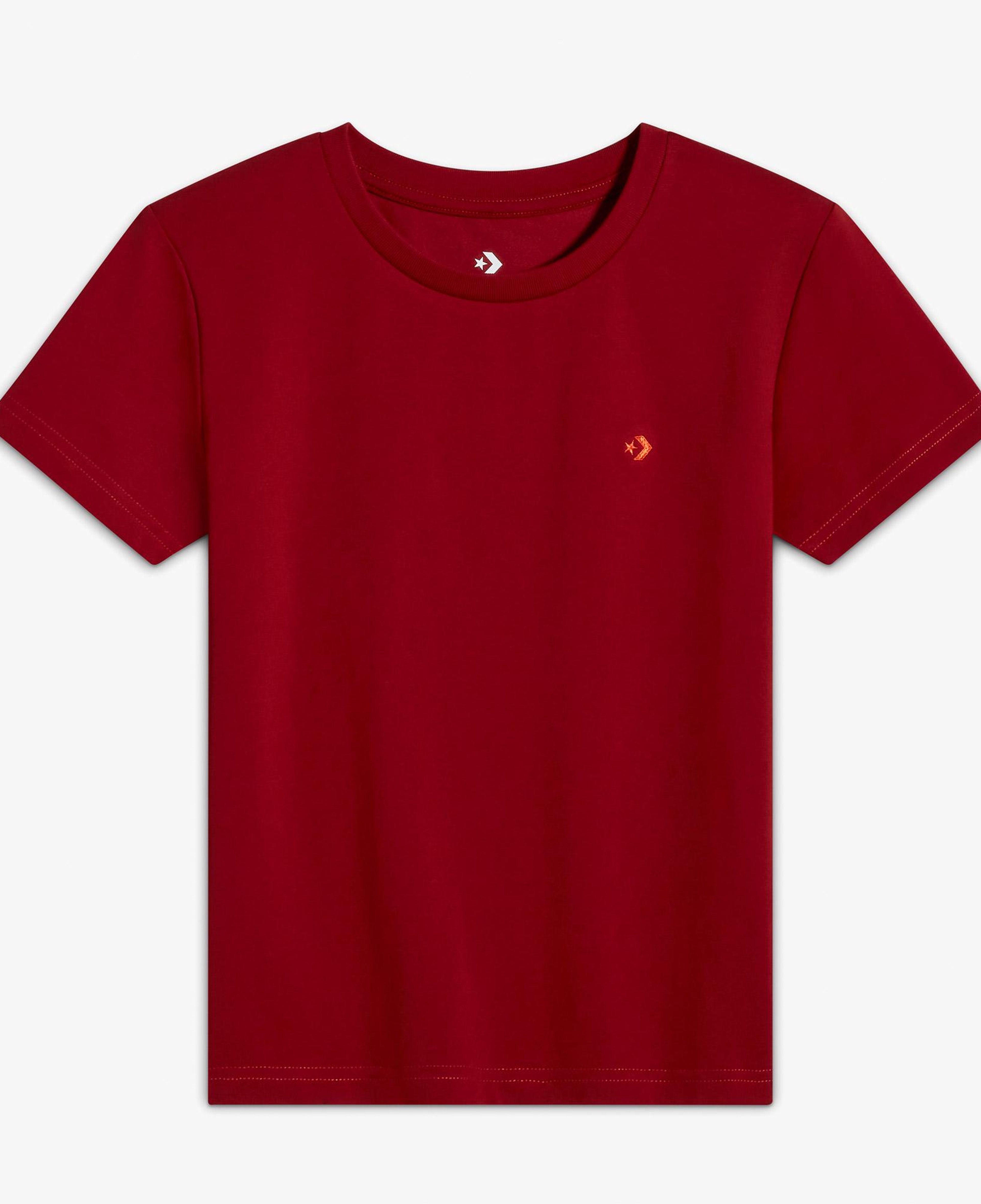 Converse Slim Fit Kadın Bordo T-Shirt