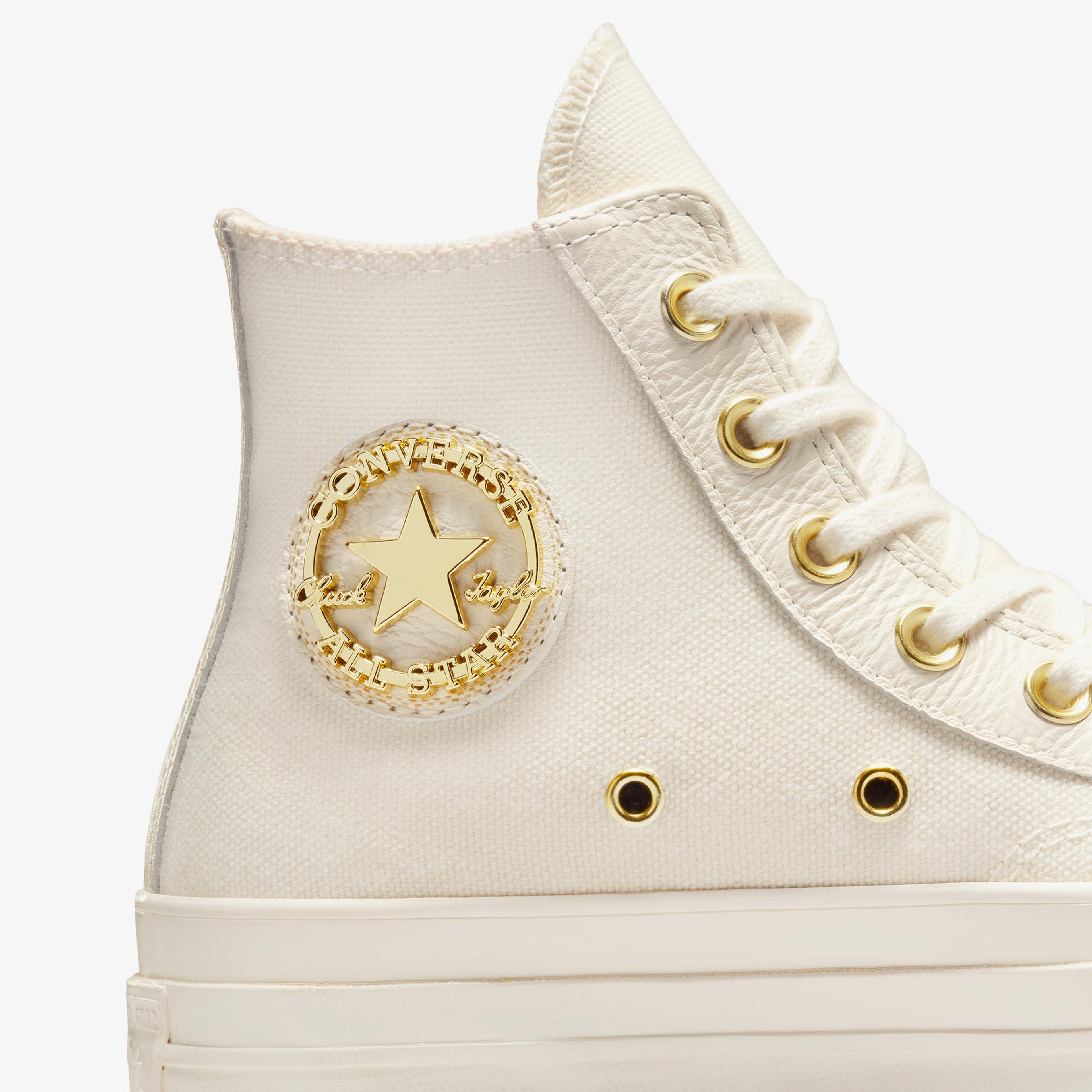 Converse Chuck 70 Taylored Lux Unisex Krem Sneaker