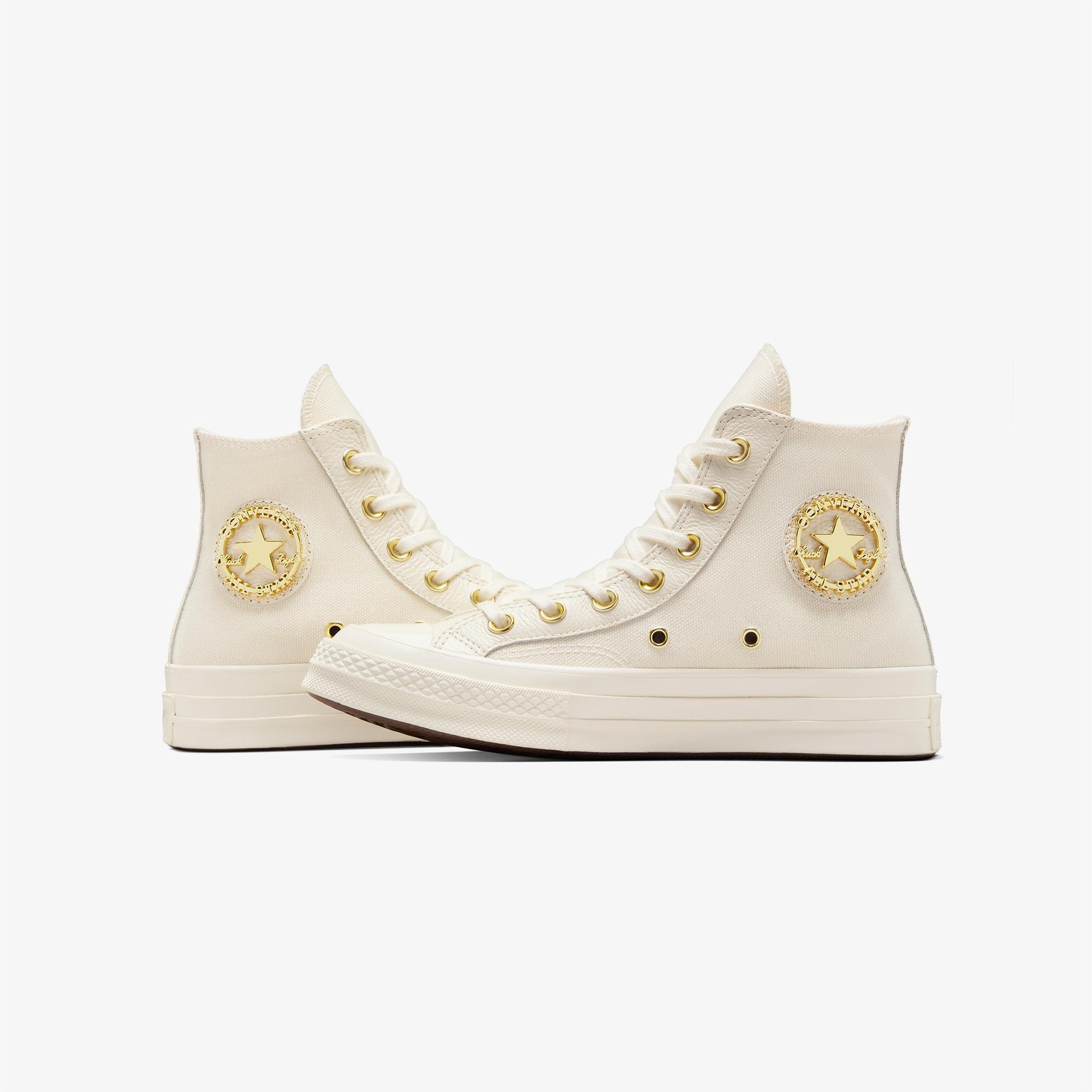 Converse Chuck 70 Taylored Lux Unisex Krem Sneaker