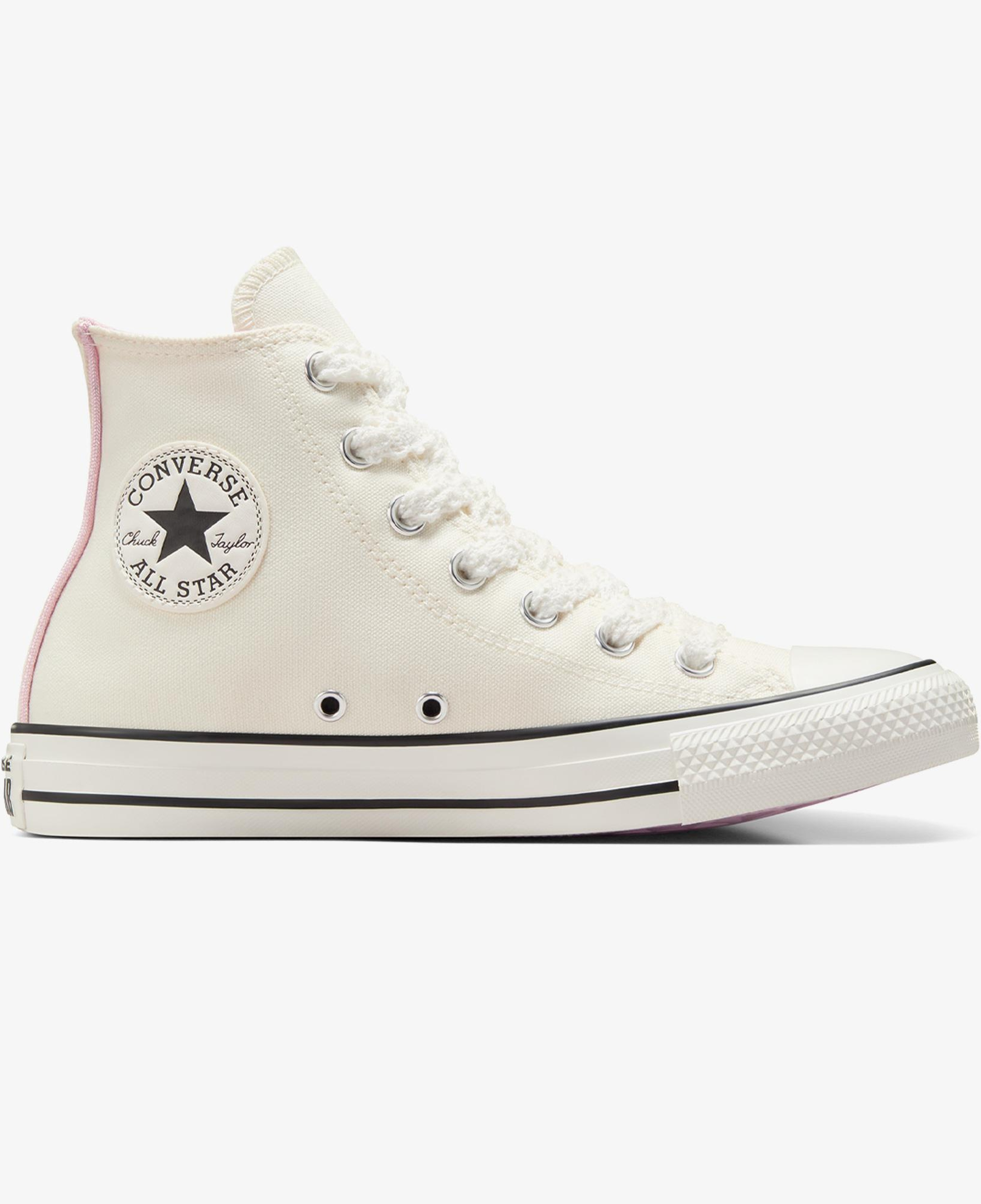 Converse Chuck Taylor All Star Crochet Laces Kadın Krem Sneaker