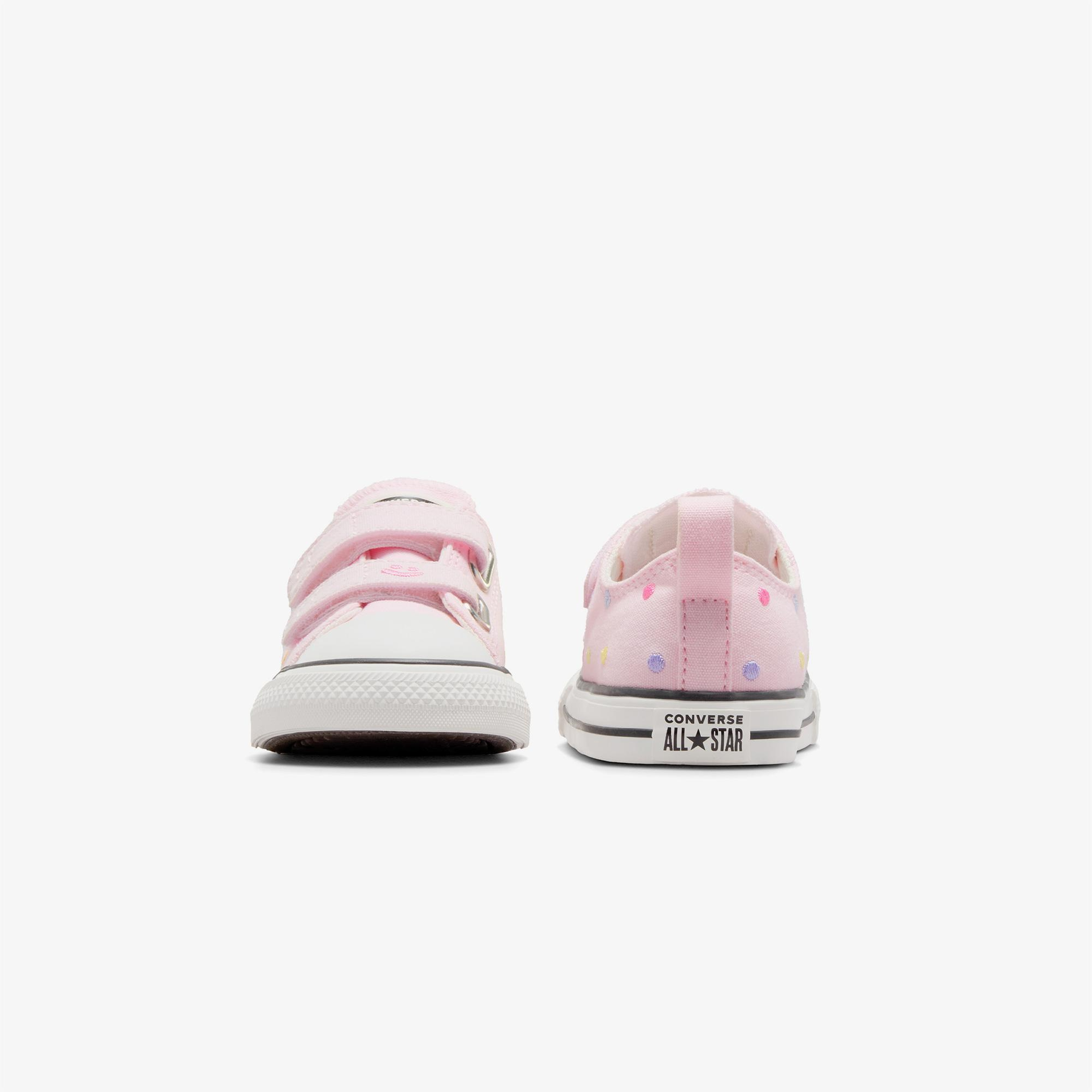 Converse Chuck Taylor All Star 2V Polka Dots Çocuk Pembe Sneaker
