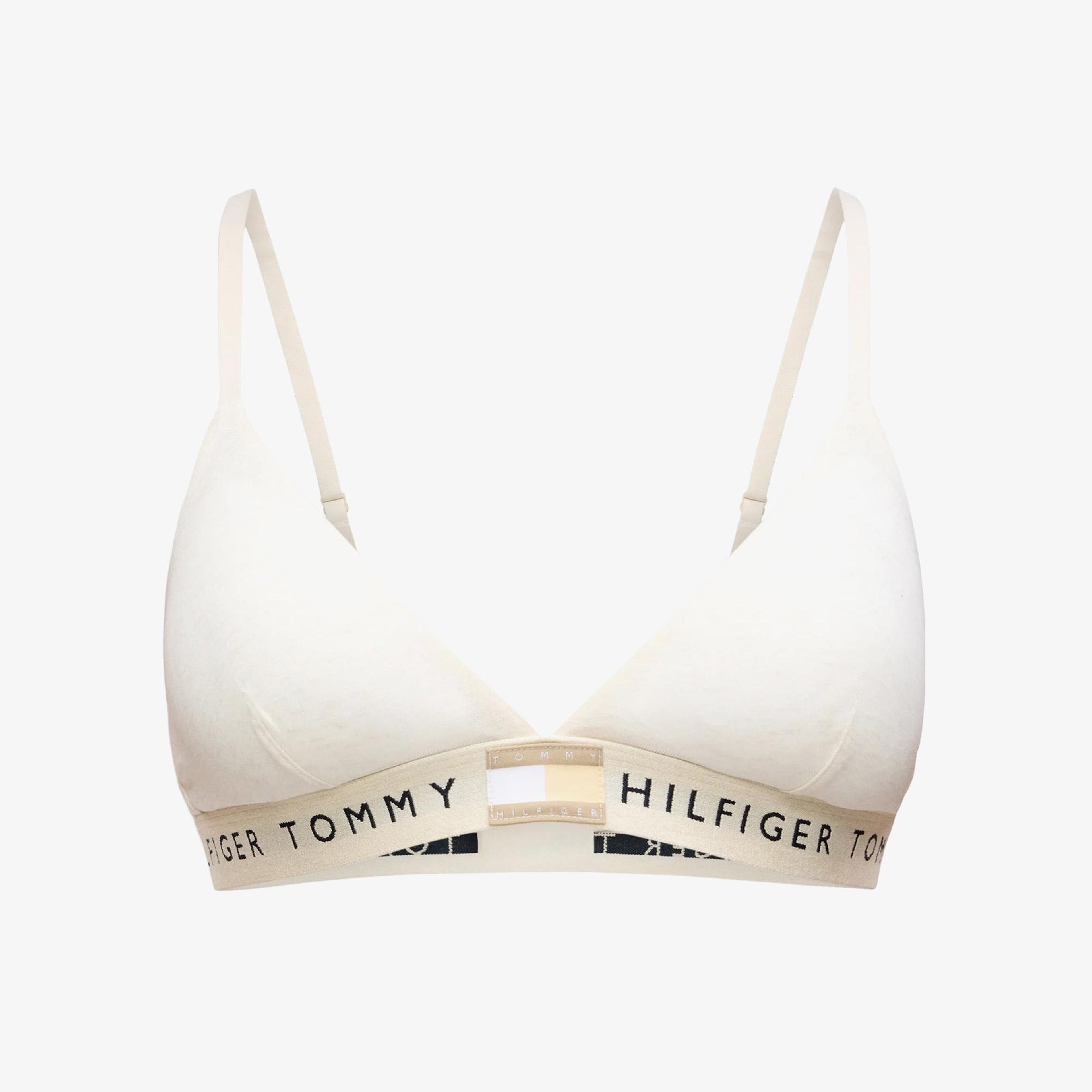 Tommy Hilfiger Heritage Cotton Kadın Bej Bra