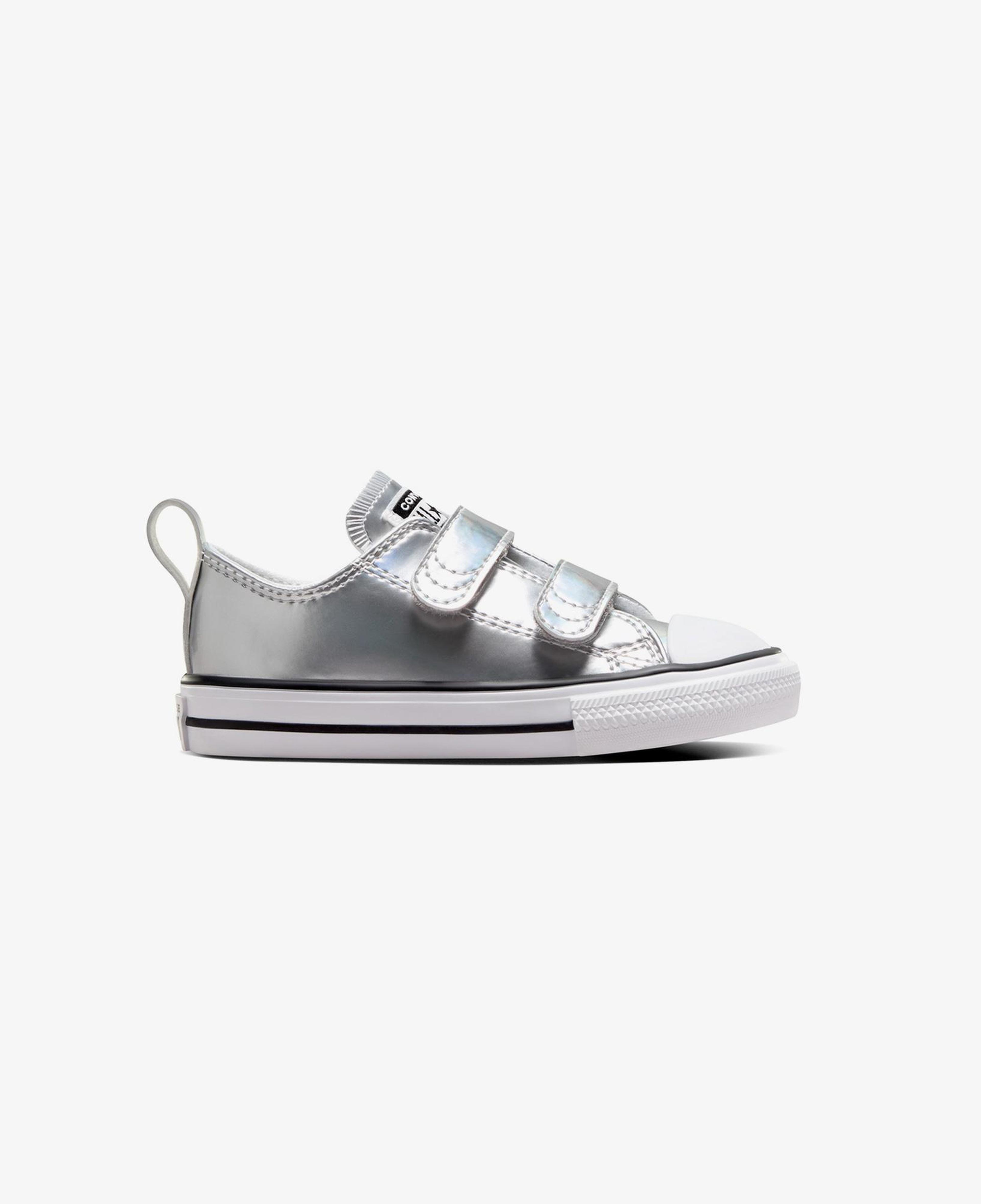 Converse Chuck Taylor All Star 2V Metallic Çocuk Gri Sneaker