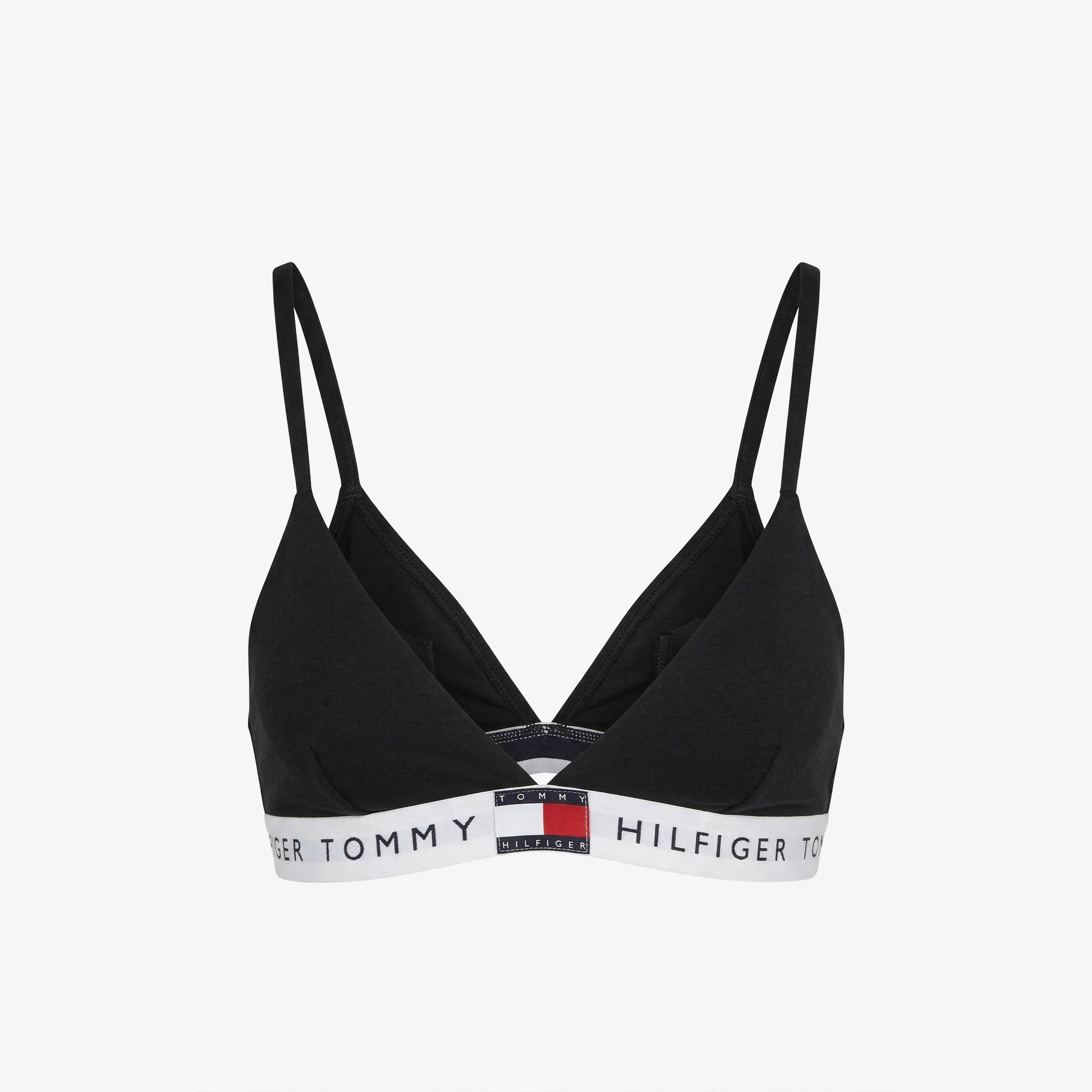 Tommy Hilfiger Heritage Cotton Kadın Siyah Bra