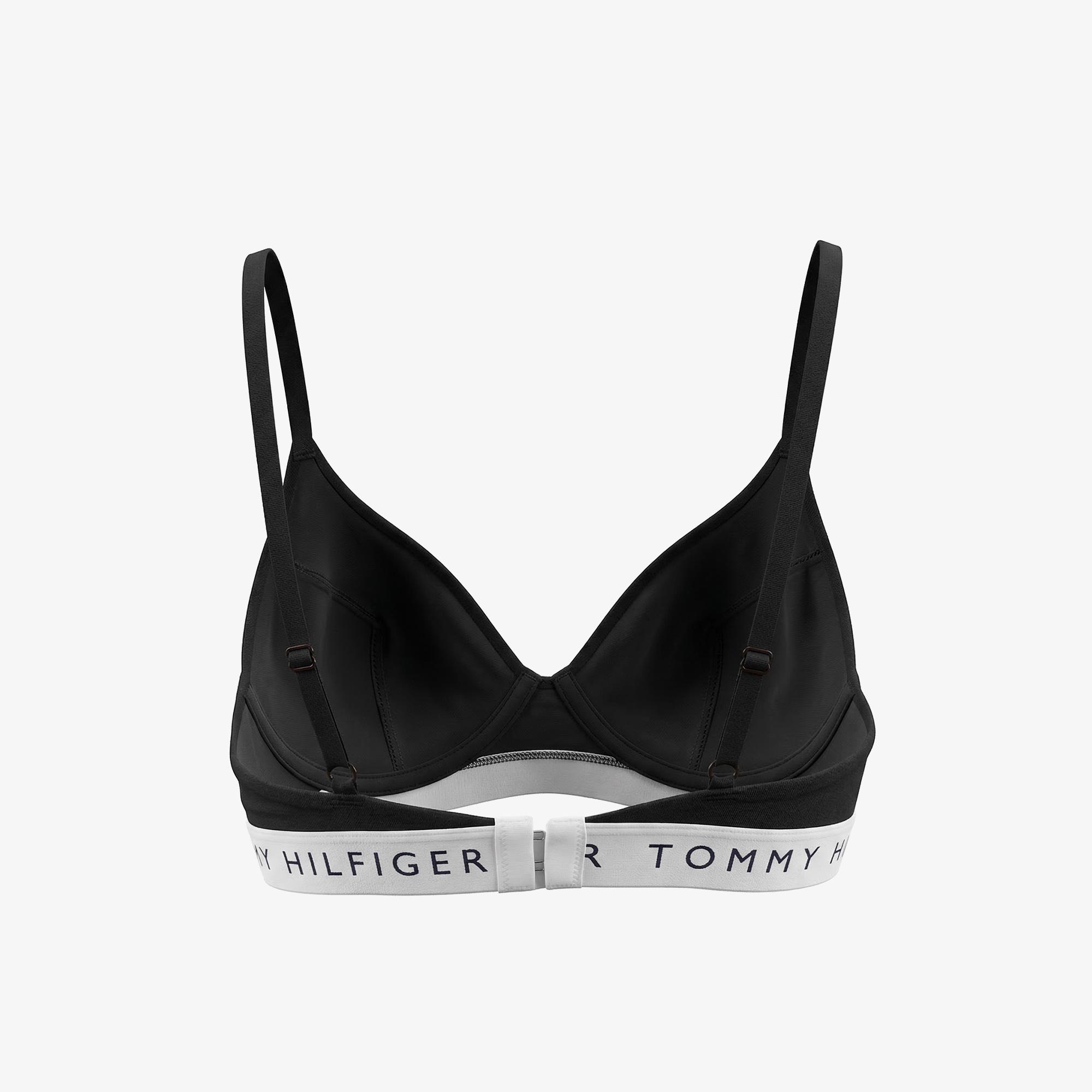 Tommy Hilfiger Heritage Cotton Kadın Siyah Bra