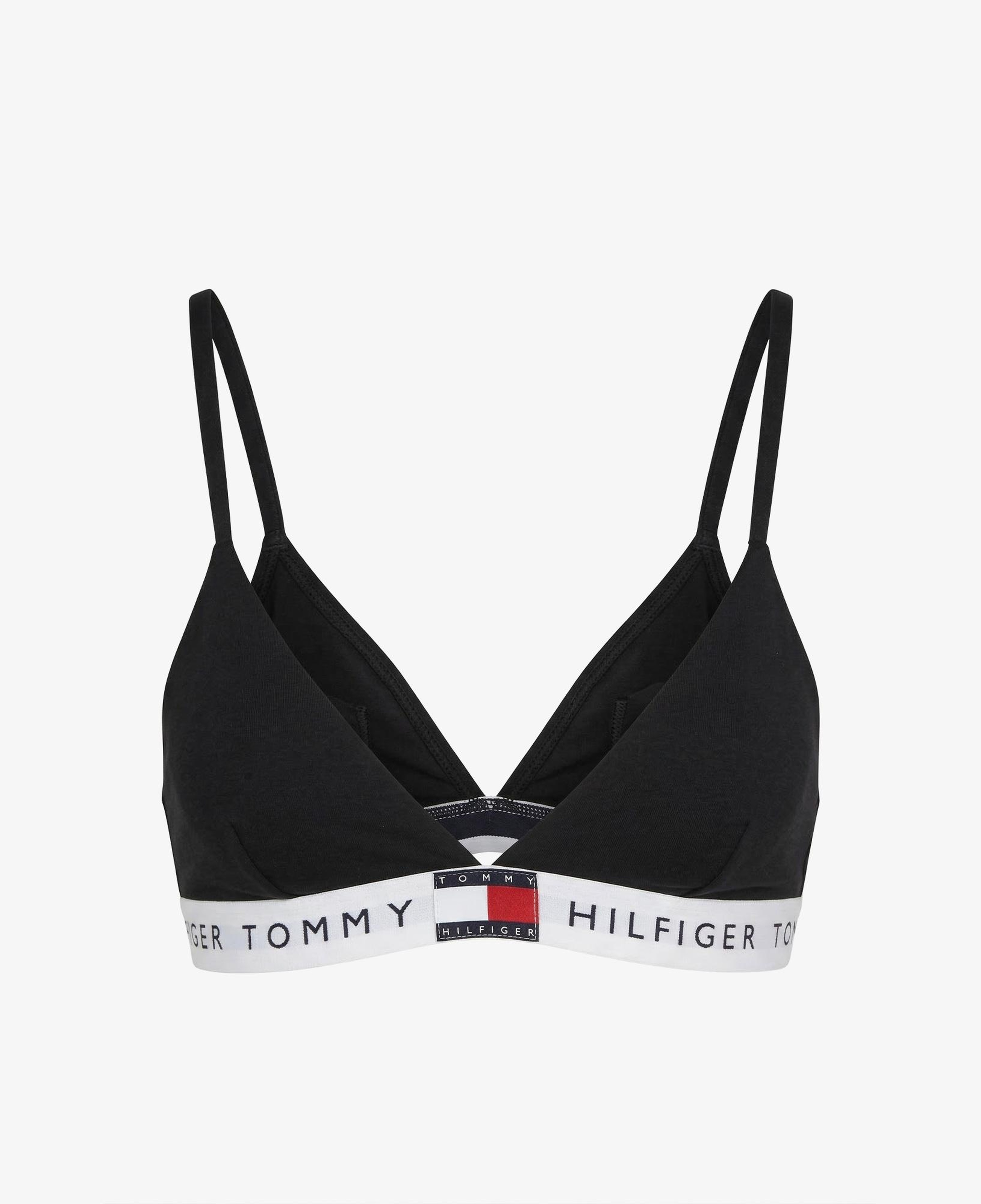 Tommy Hilfiger Heritage Cotton Kadın Siyah Bra