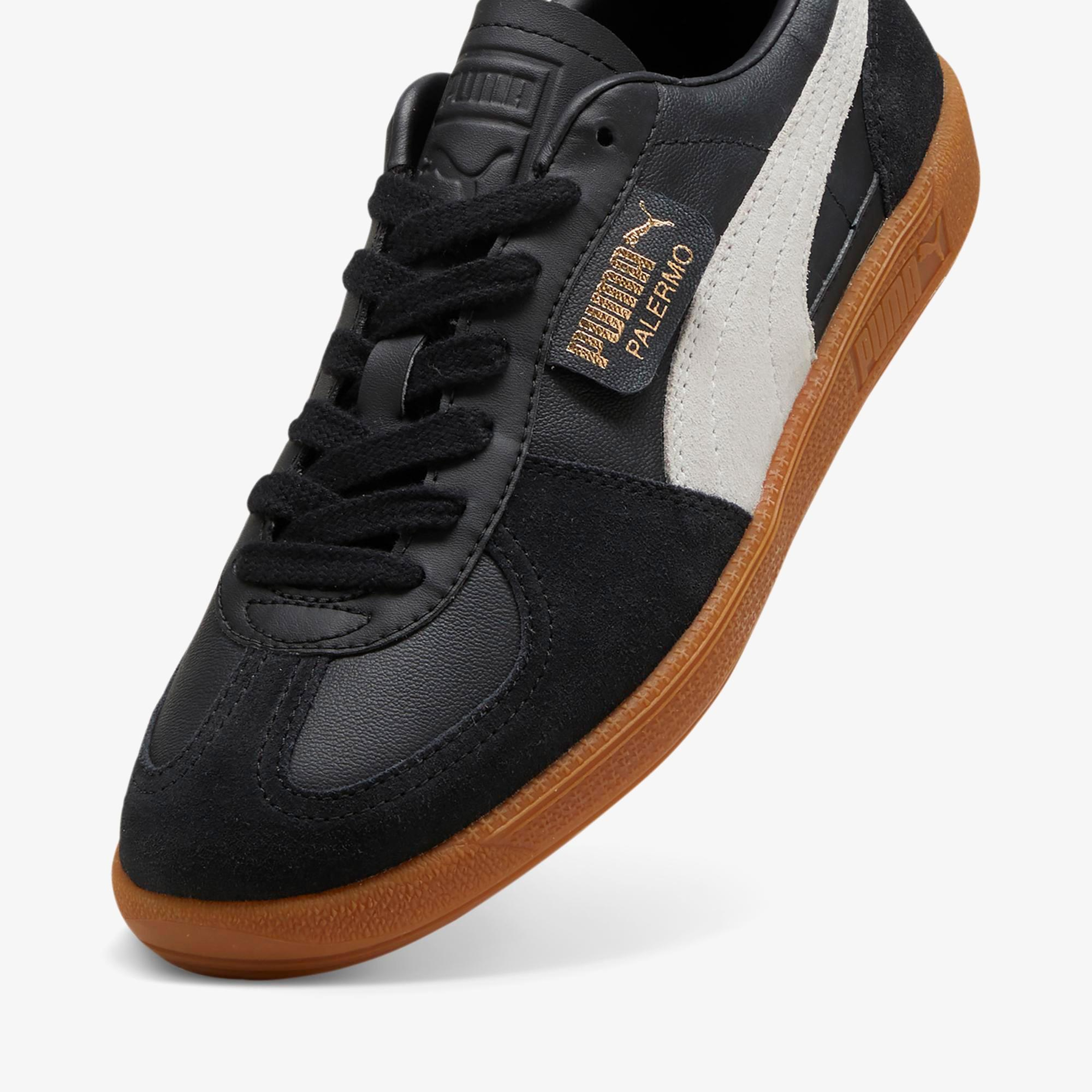 Puma Palermo Leather Unisex Siyah Spor Ayakkabı