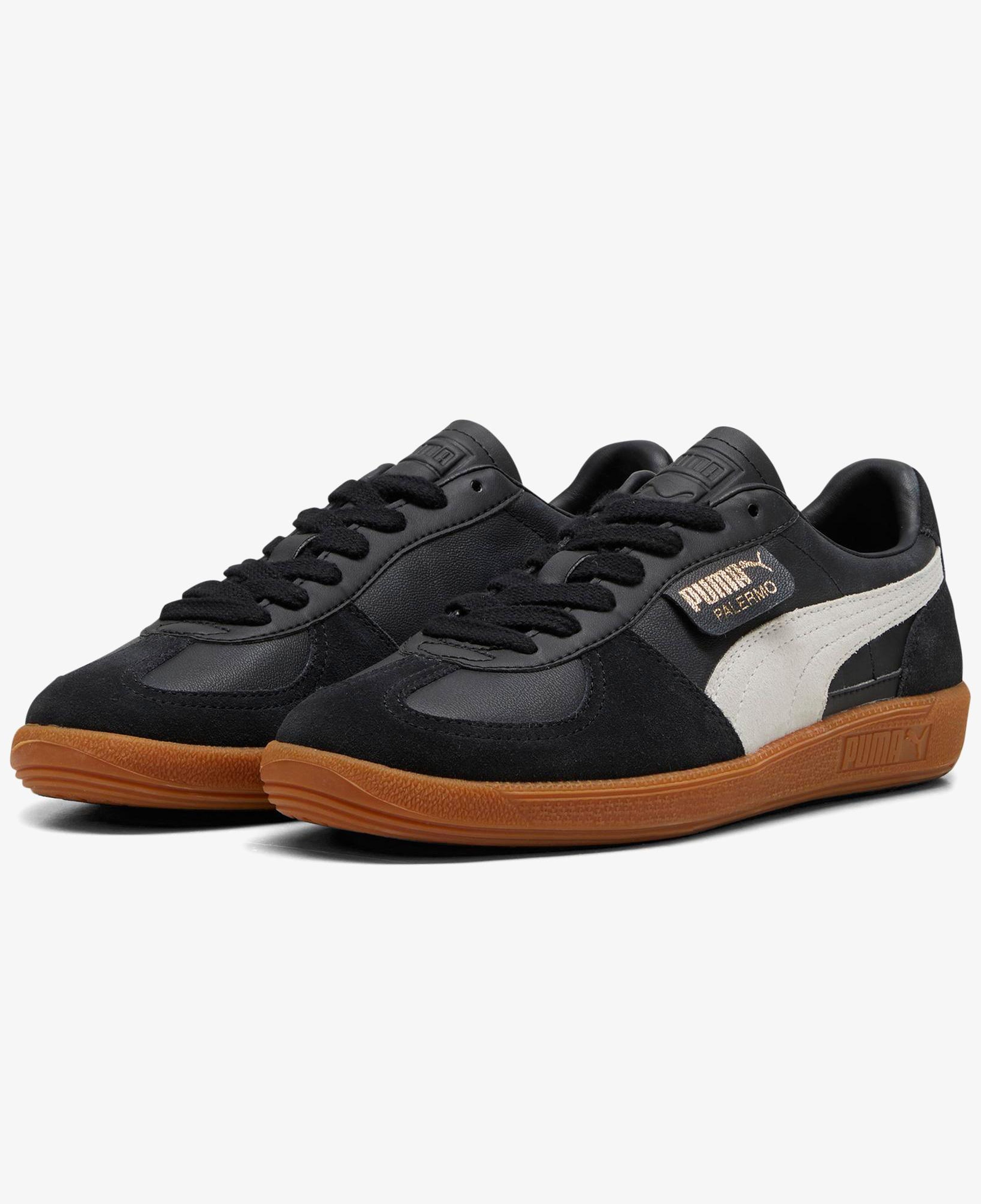 Puma Palermo Leather Unisex Siyah Spor Ayakkabı