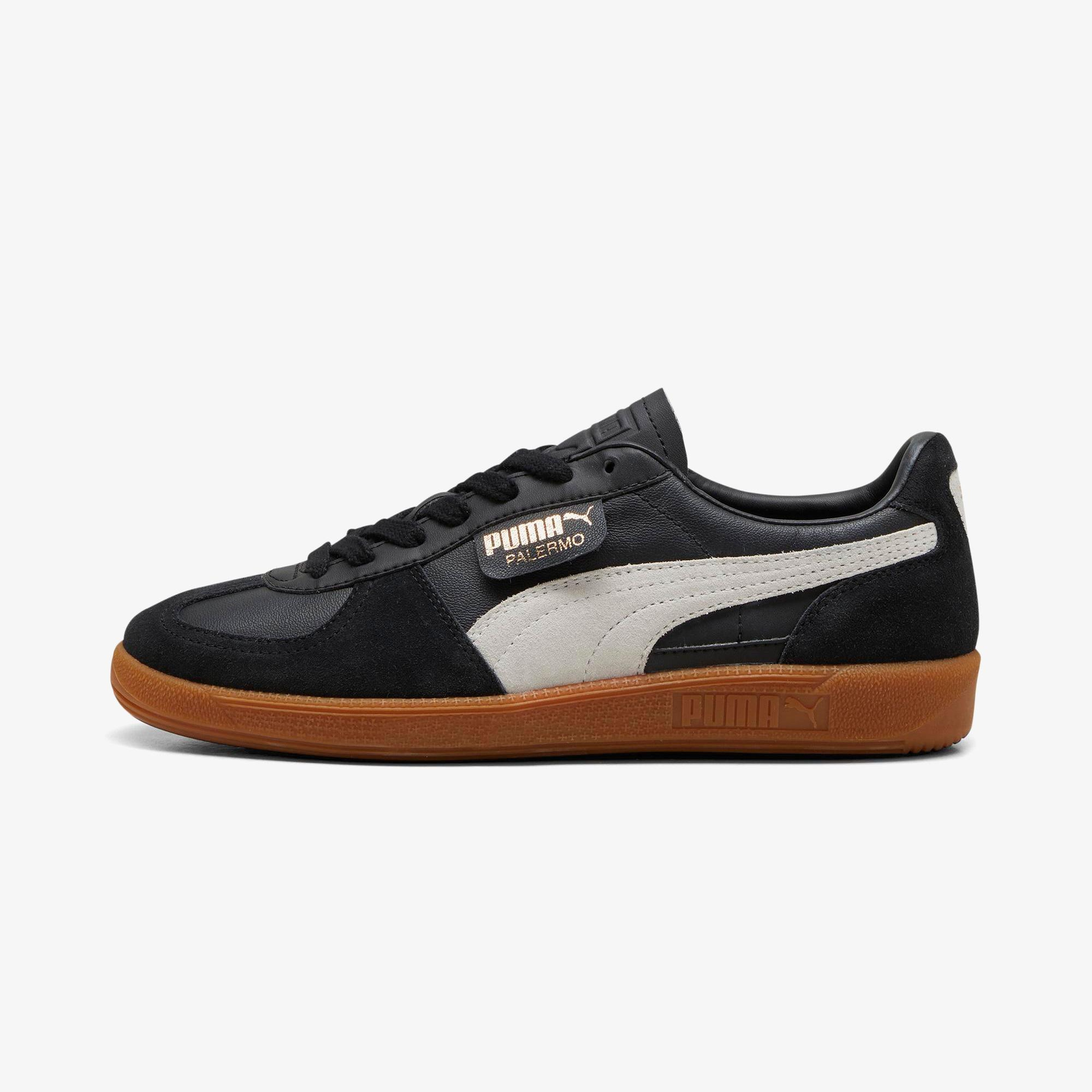 Puma Palermo Leather Unisex Siyah Spor Ayakkabı