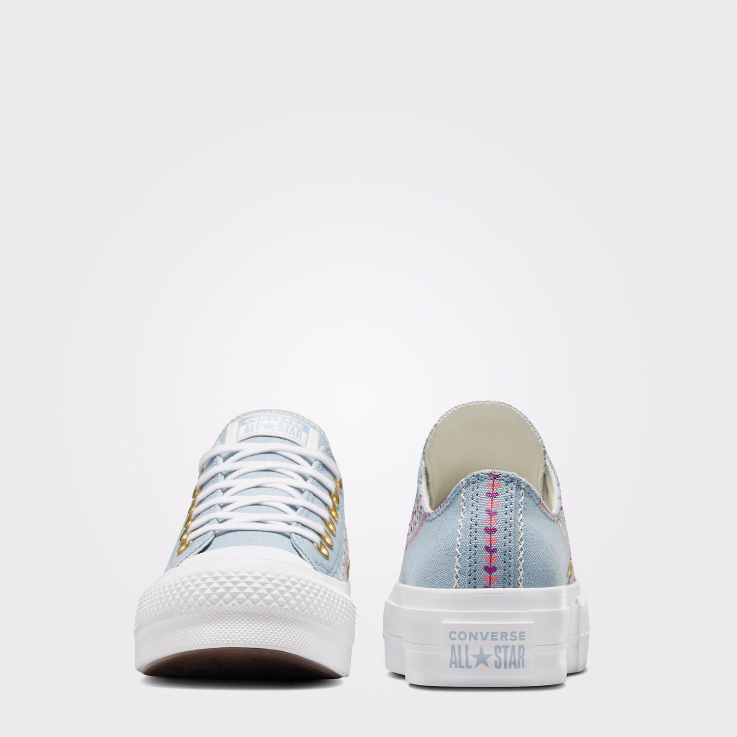 Converse Chuck Taylor All Star Lift Kadın Mavi Platform Sneaker