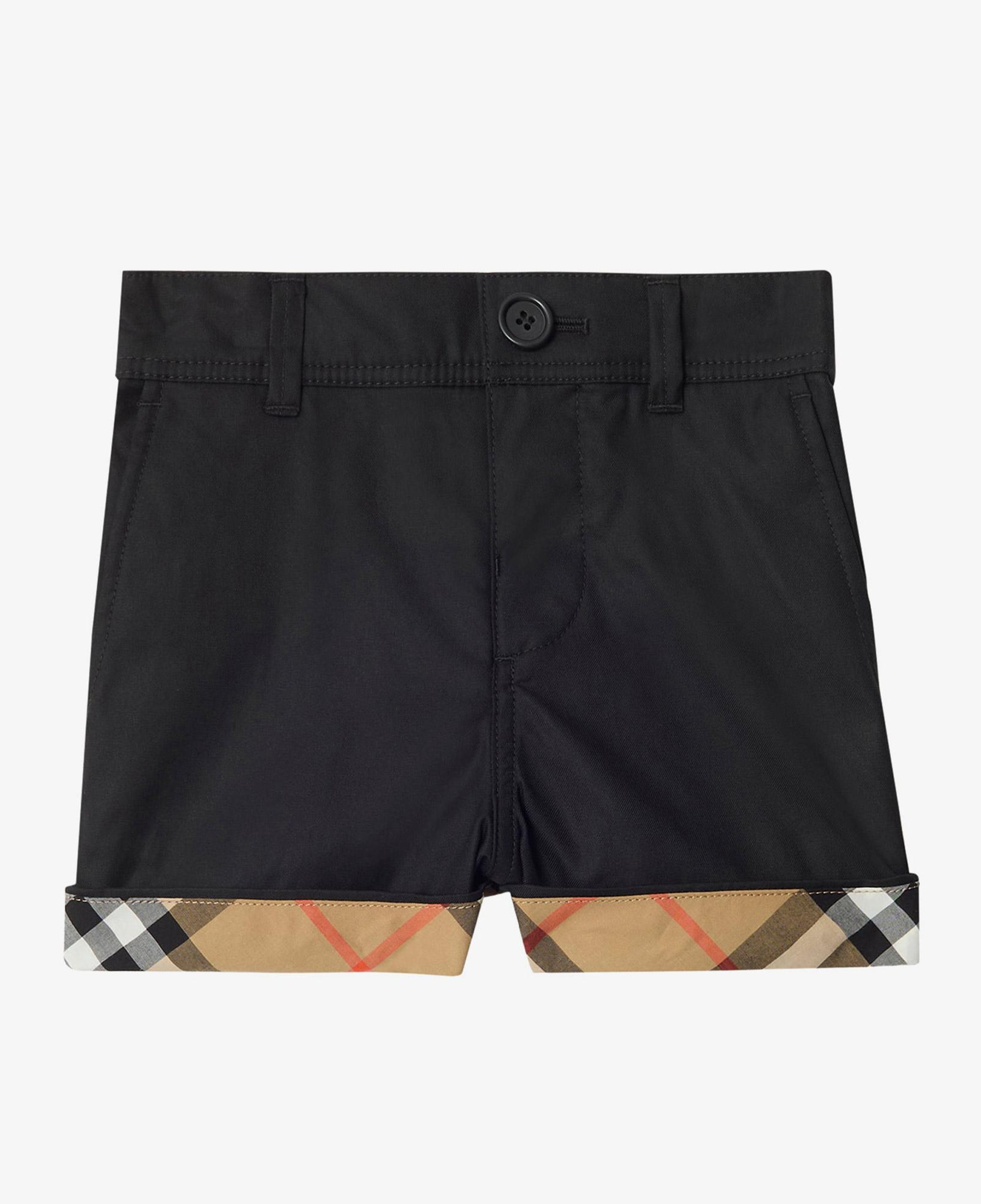 Burberry Oscar Check Çocuk Siyah Şort