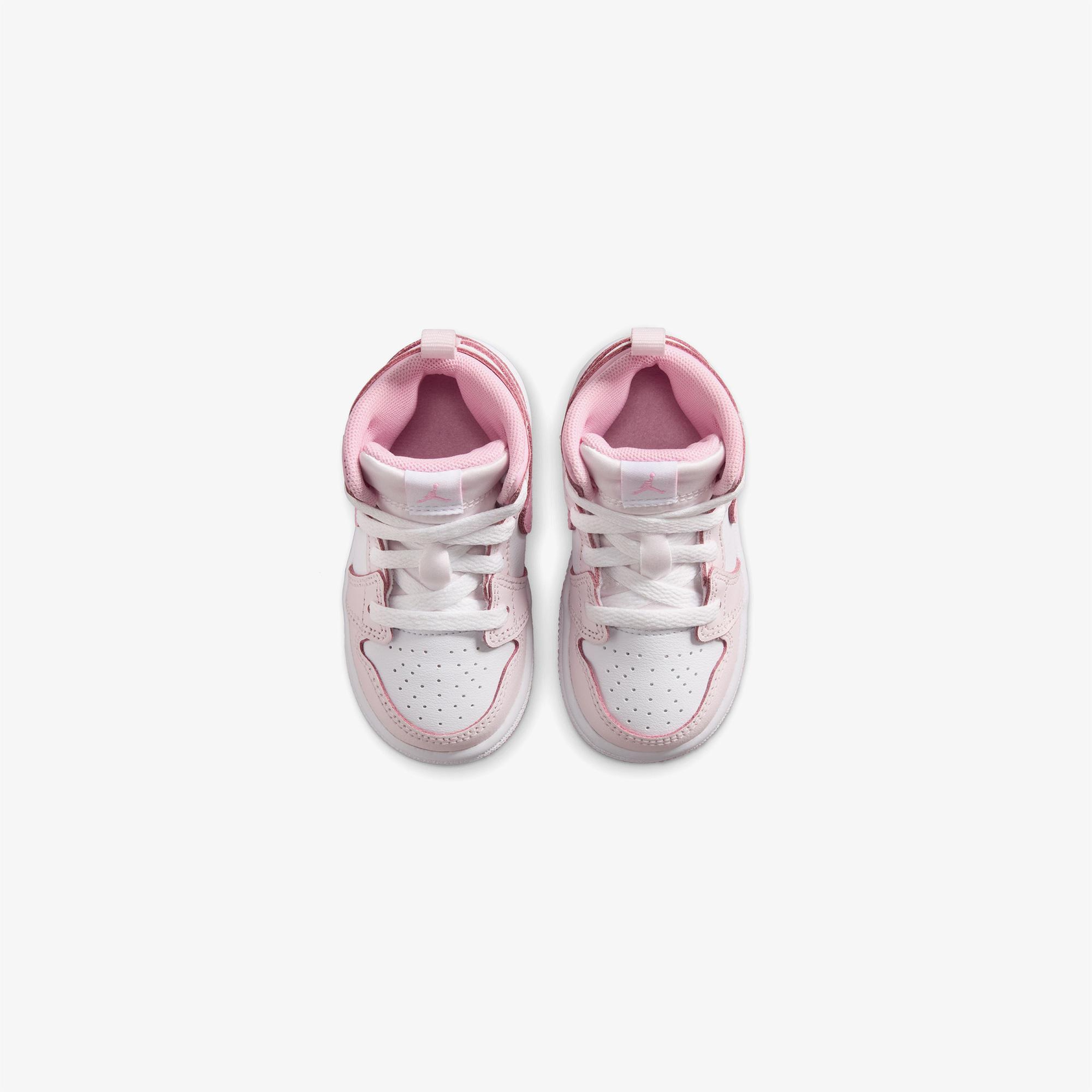 Jordan 1 Mid Çocuk Pembe Spor Ayakkabı