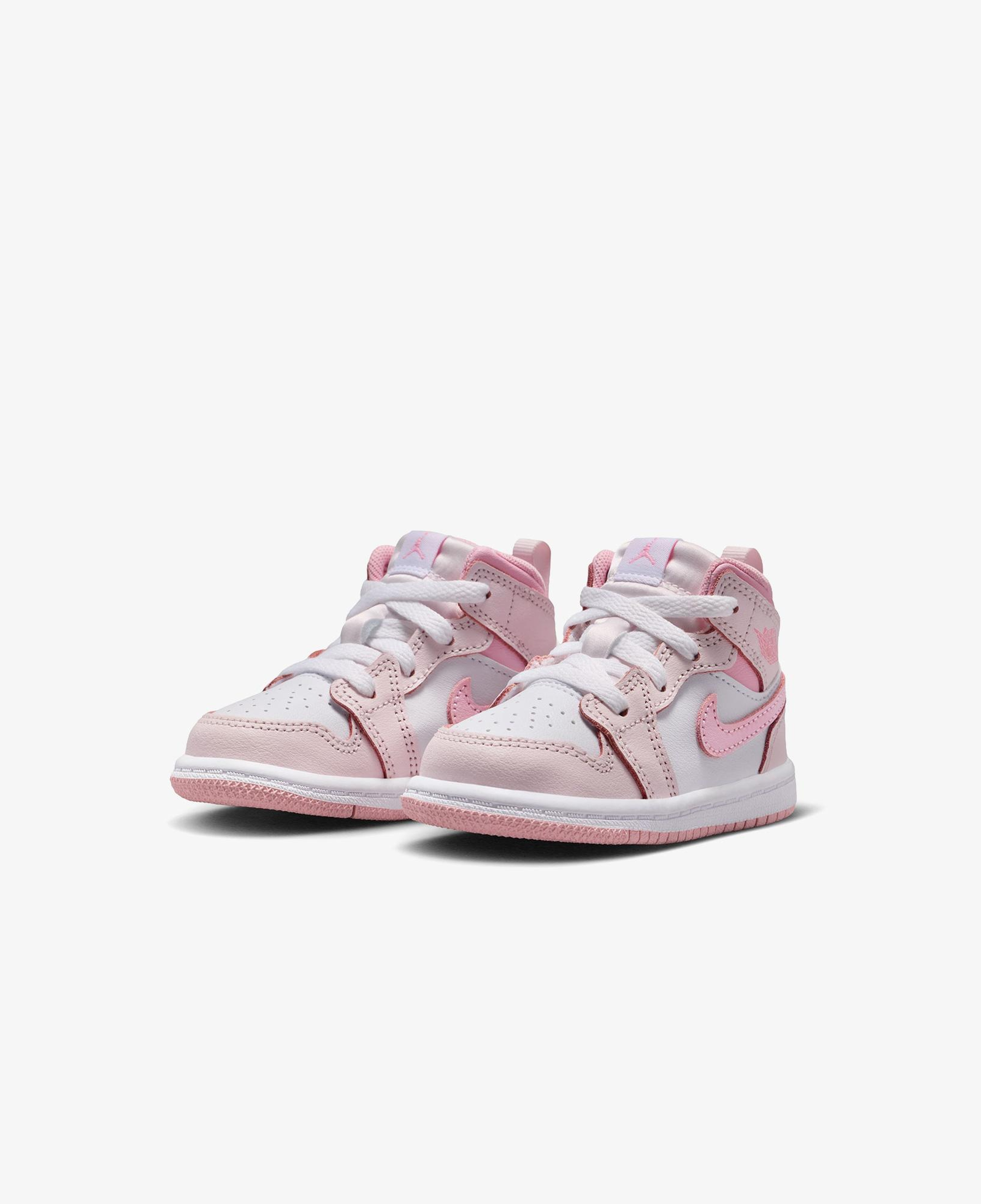 Jordan 1 Mid Çocuk Pembe Spor Ayakkabı