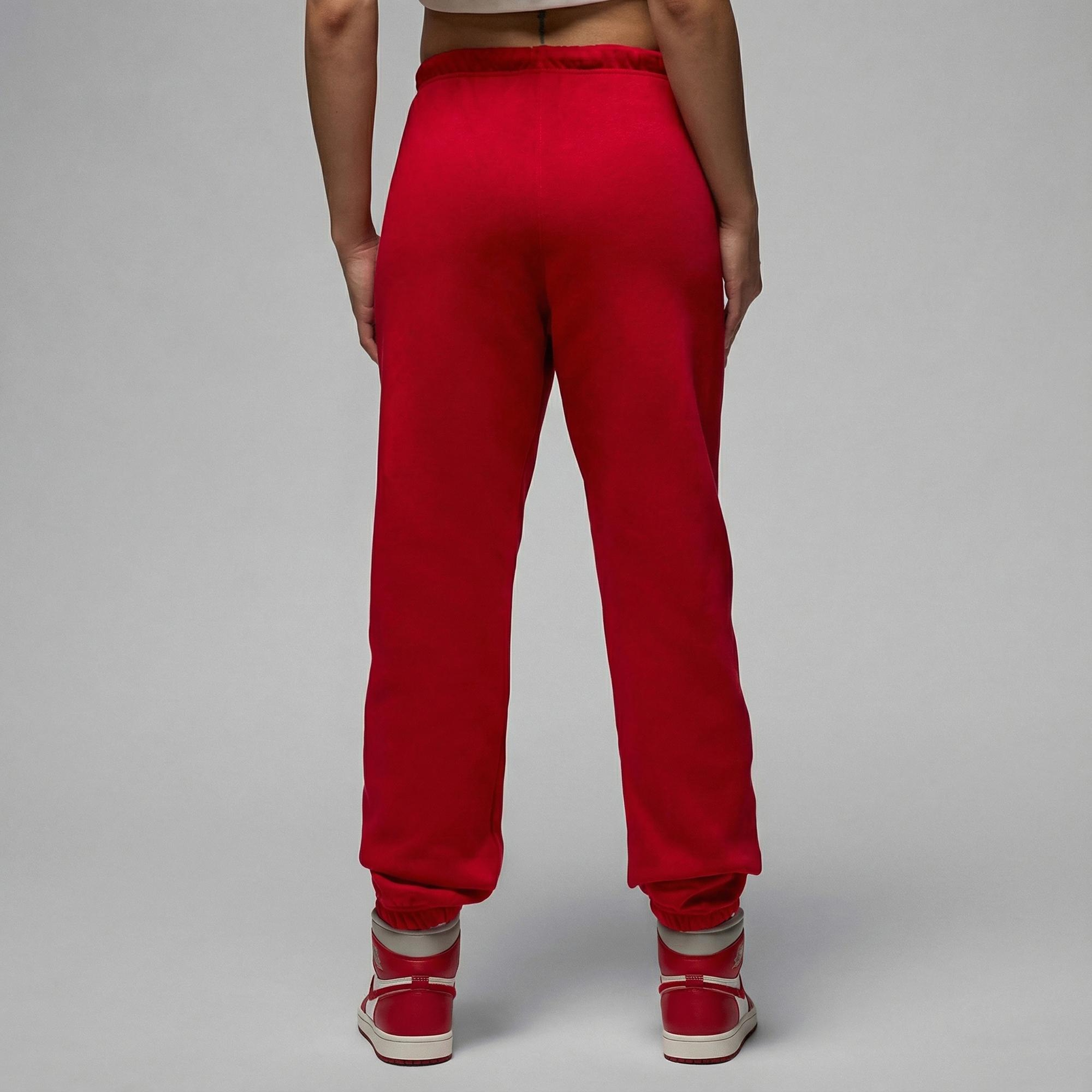 Jordan Brooklyn Fleece Kadın Kırmızı Eşofman Altı