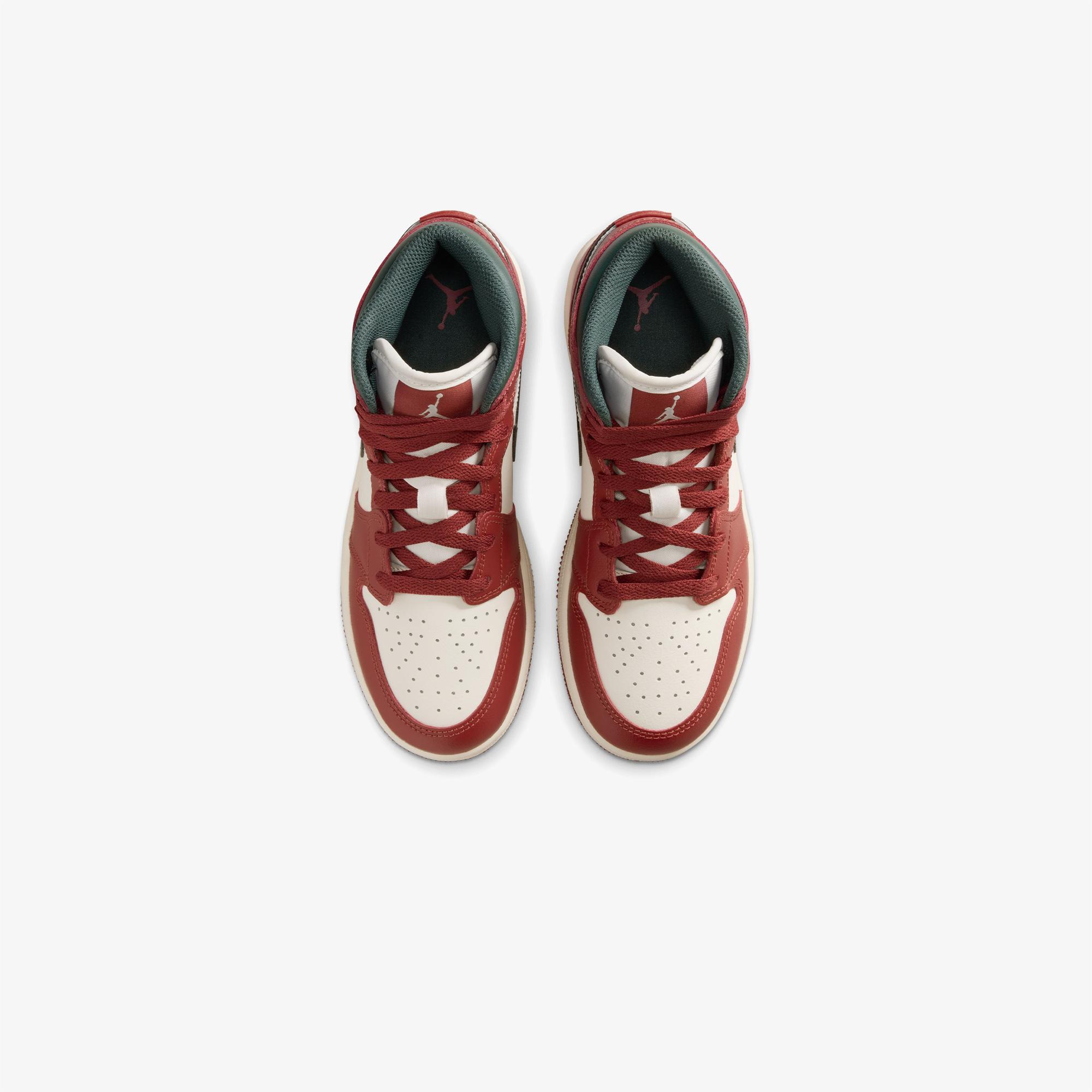 Jordan Kırmızı Jordan Air 1 Mid