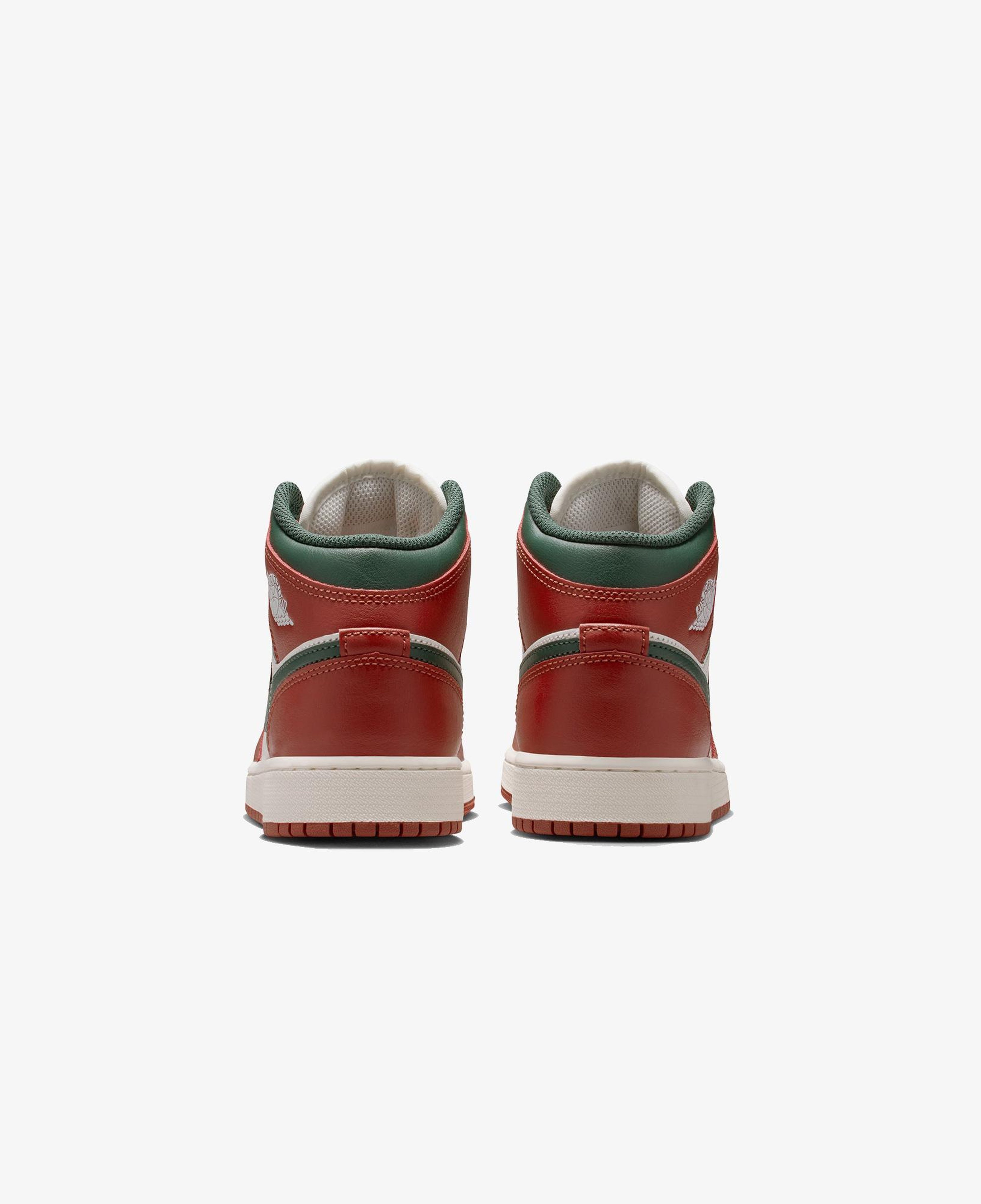 Jordan Air 1 Mid Kırmızı Spor Ayakkabı