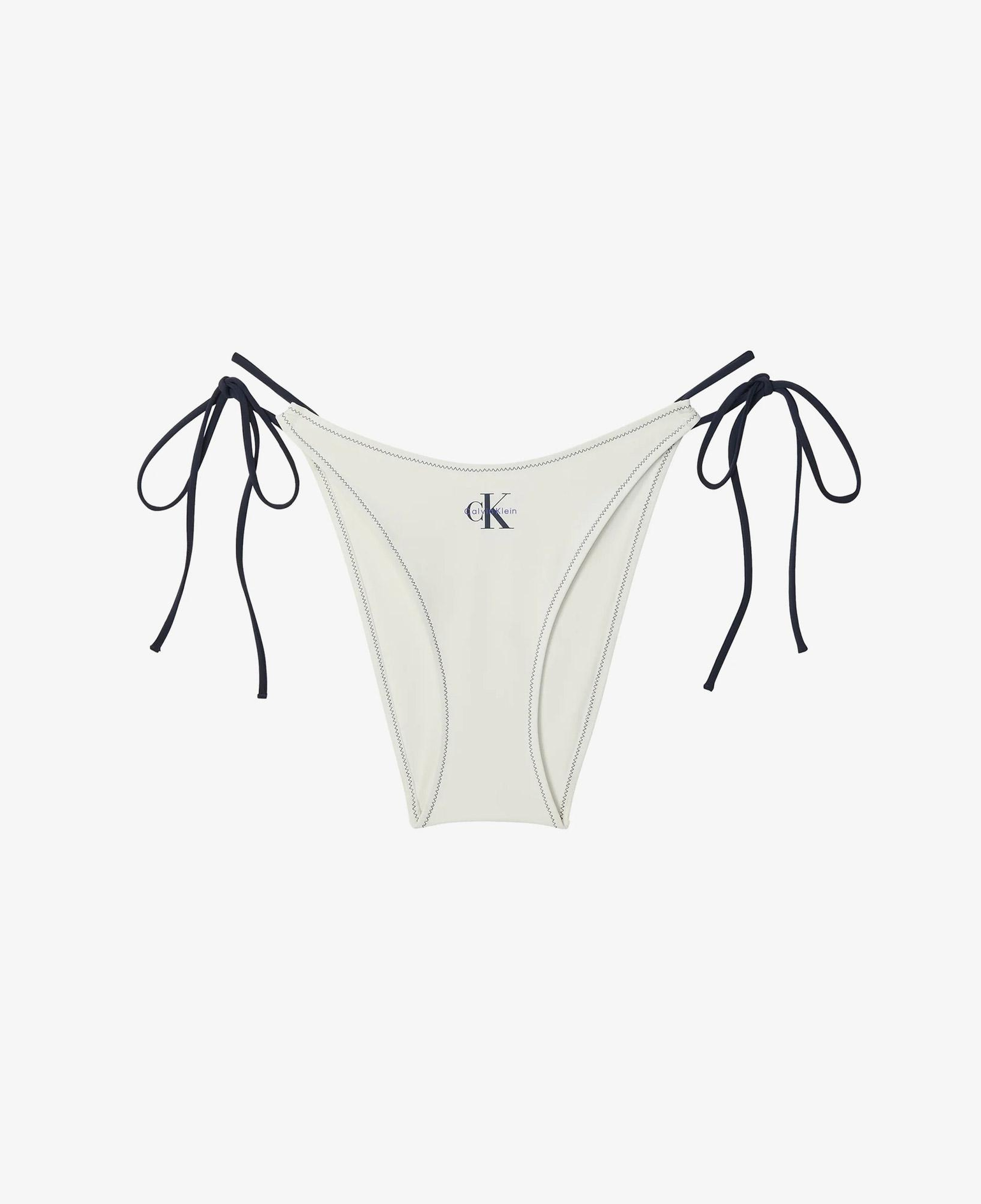Calvin Klein Side Tie Kadın Beyaz Bikini Altı