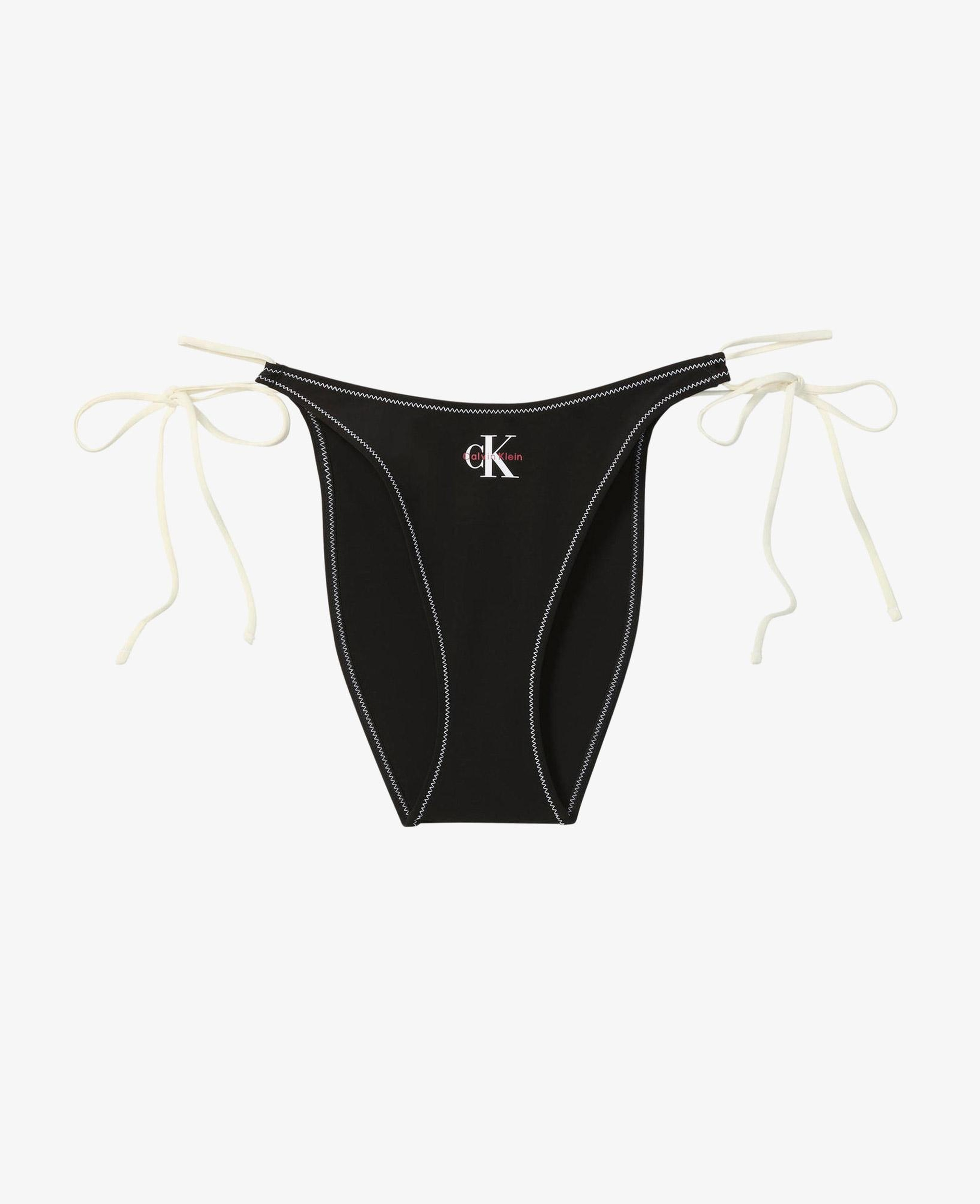 Calvin Klein Side Tie Kadın Siyah Bikini Altı