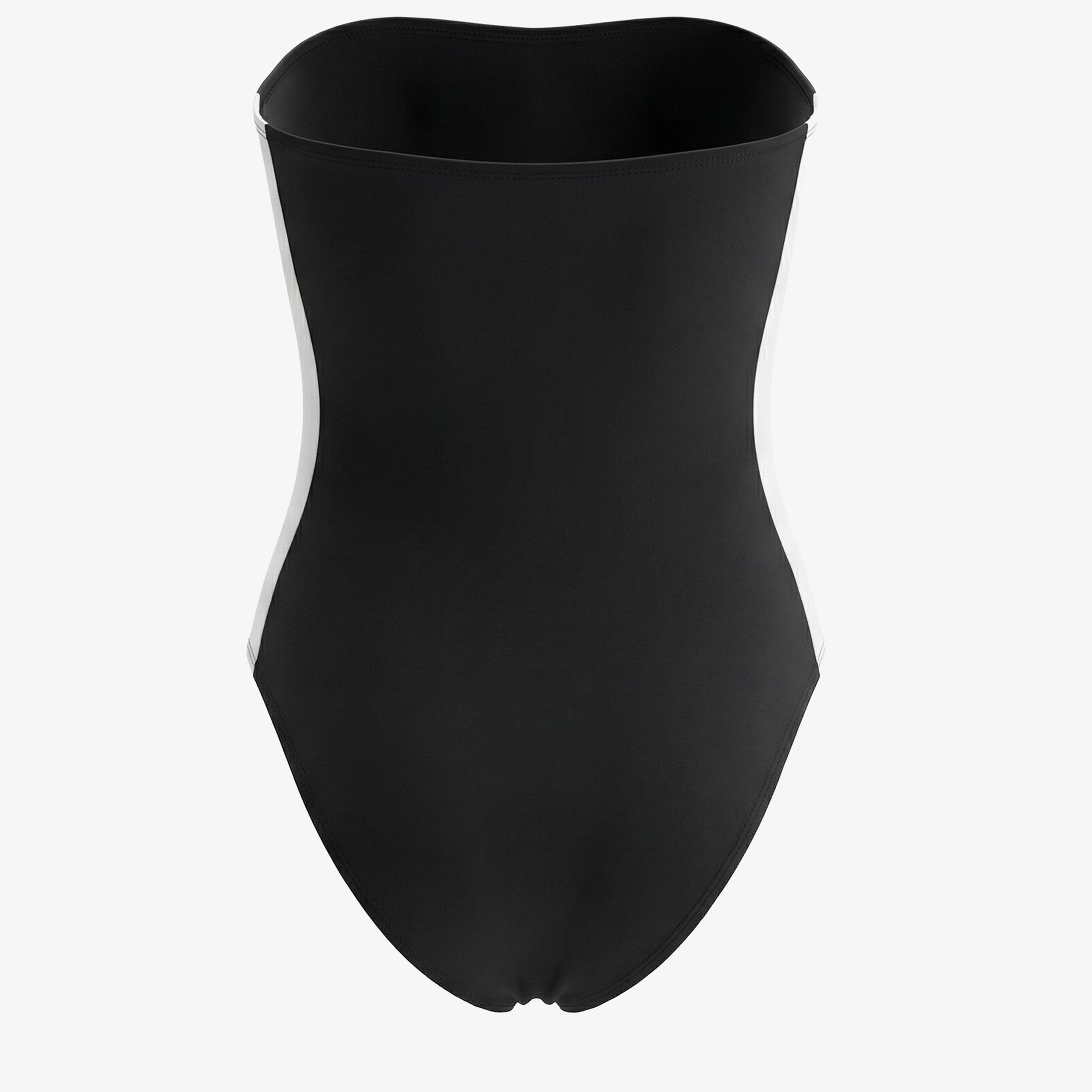 Calvin Klein Strapless One Piece Kadın Siyah Mayo