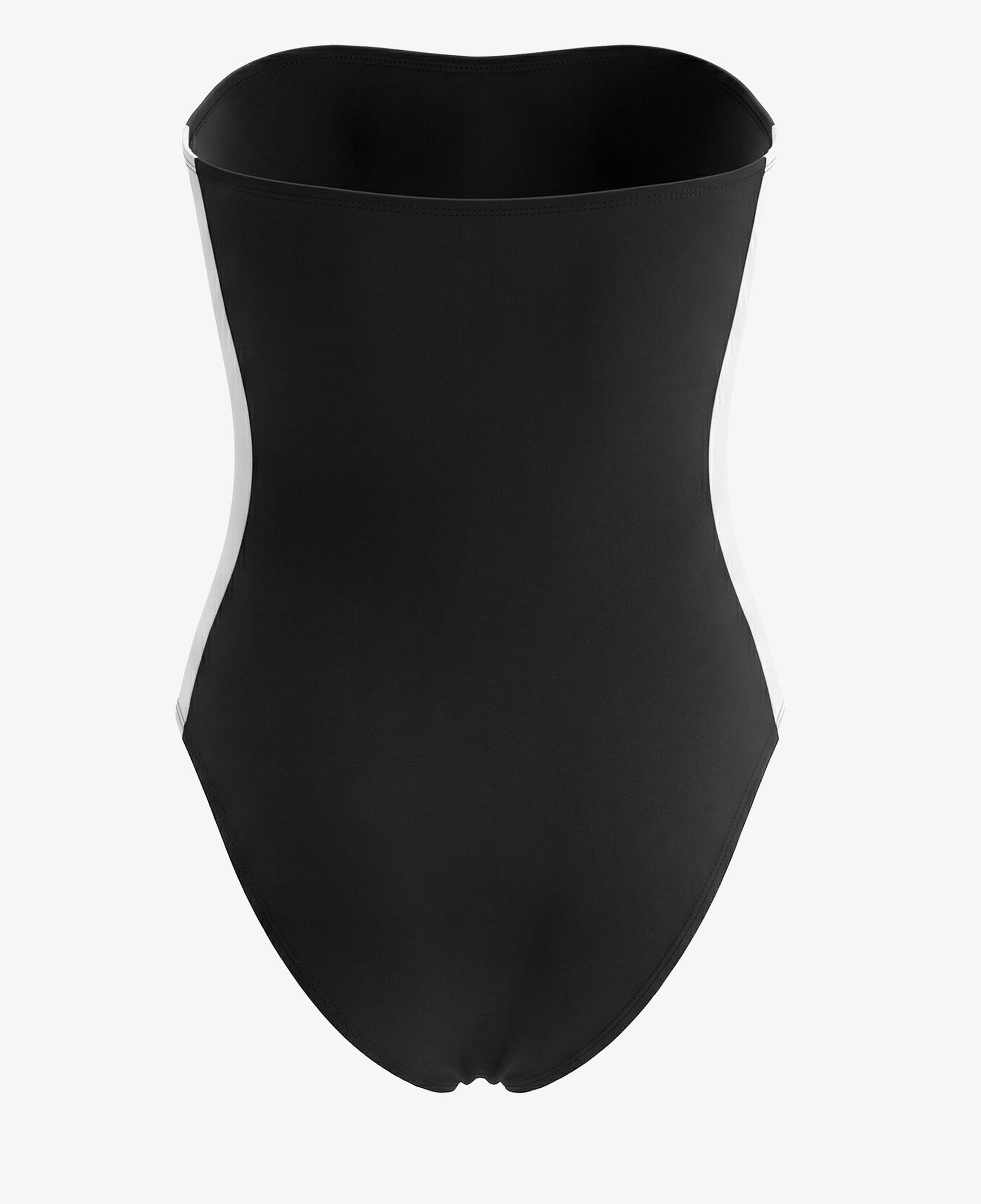 Calvin Klein Strapless One Piece Kadın Siyah Mayo