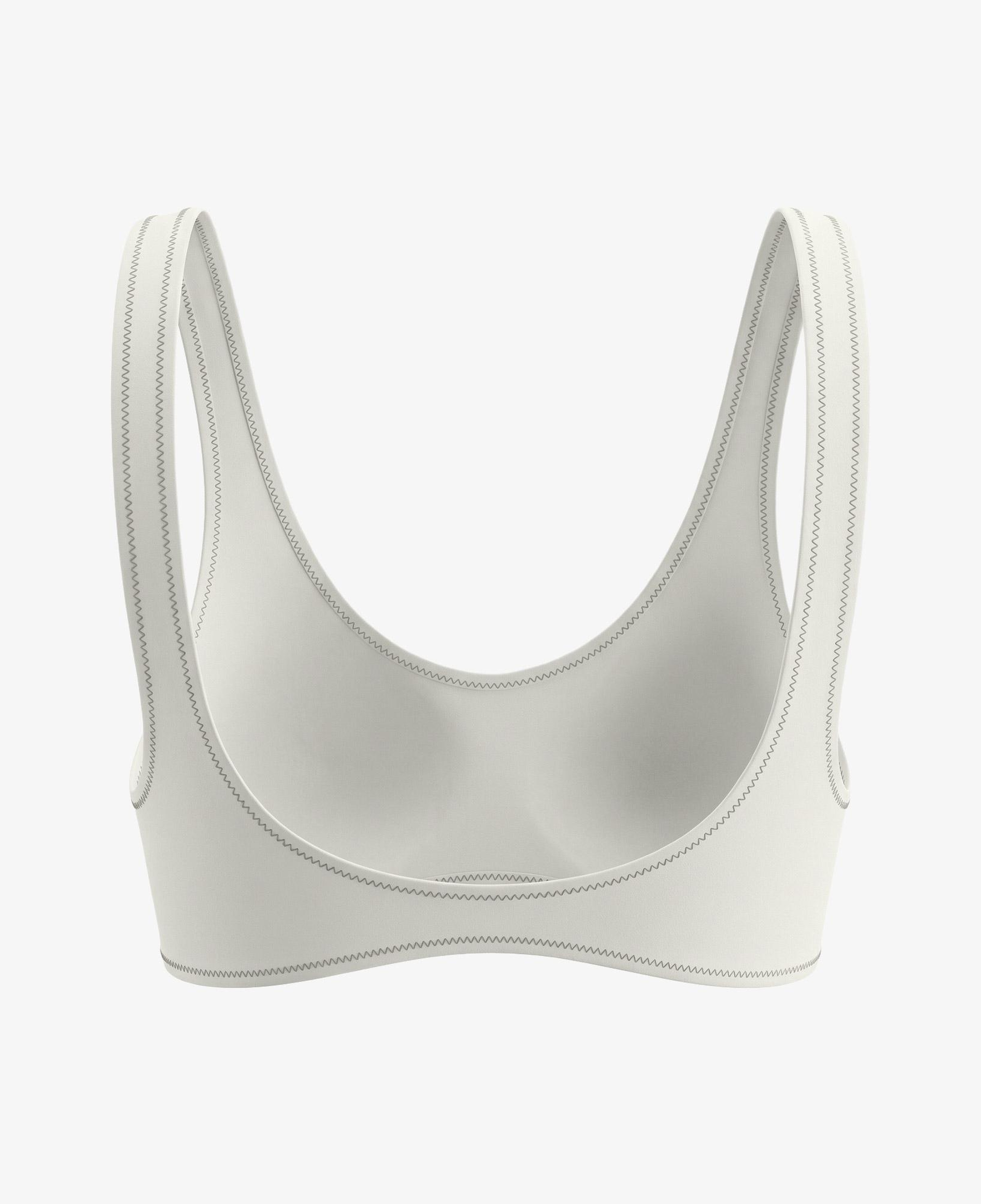 Calvin Klein Spor Sütyenilette Kadın Beyaz Bikini Üstü