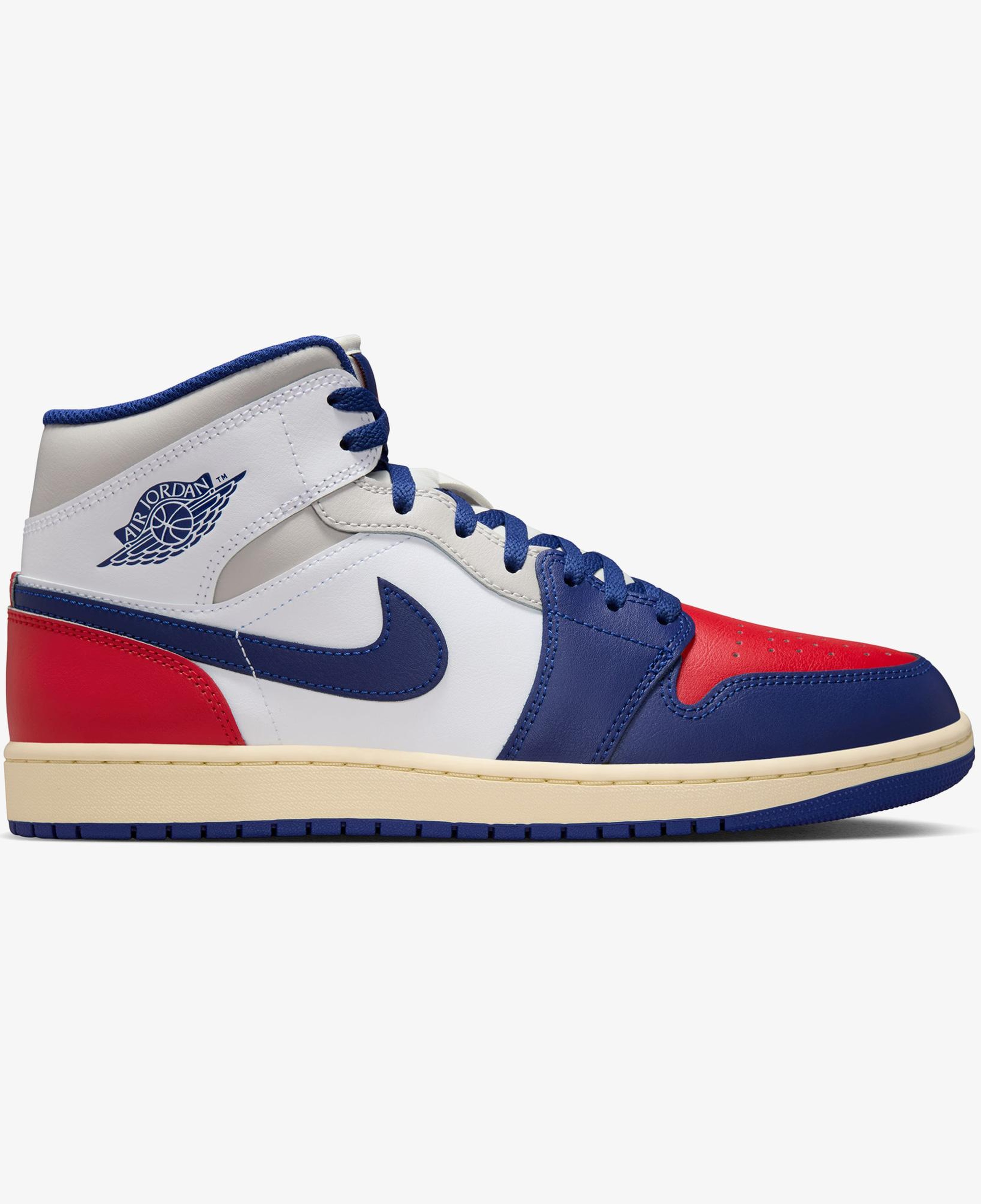 Jordan Air 1 Mid Erkek Renkli Spor Ayakkabı