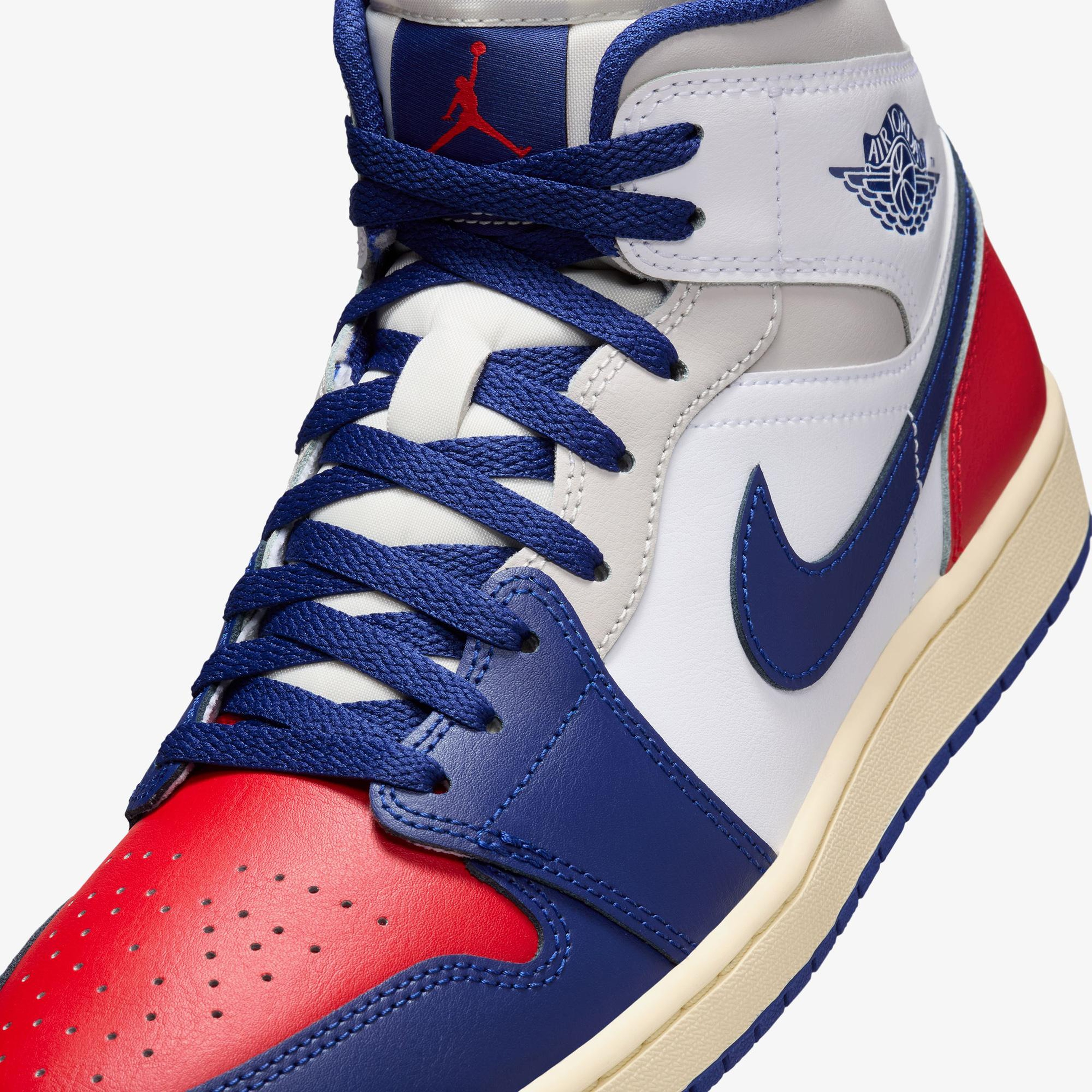 Jordan Air 1 Mid Erkek Renkli Spor Ayakkabı