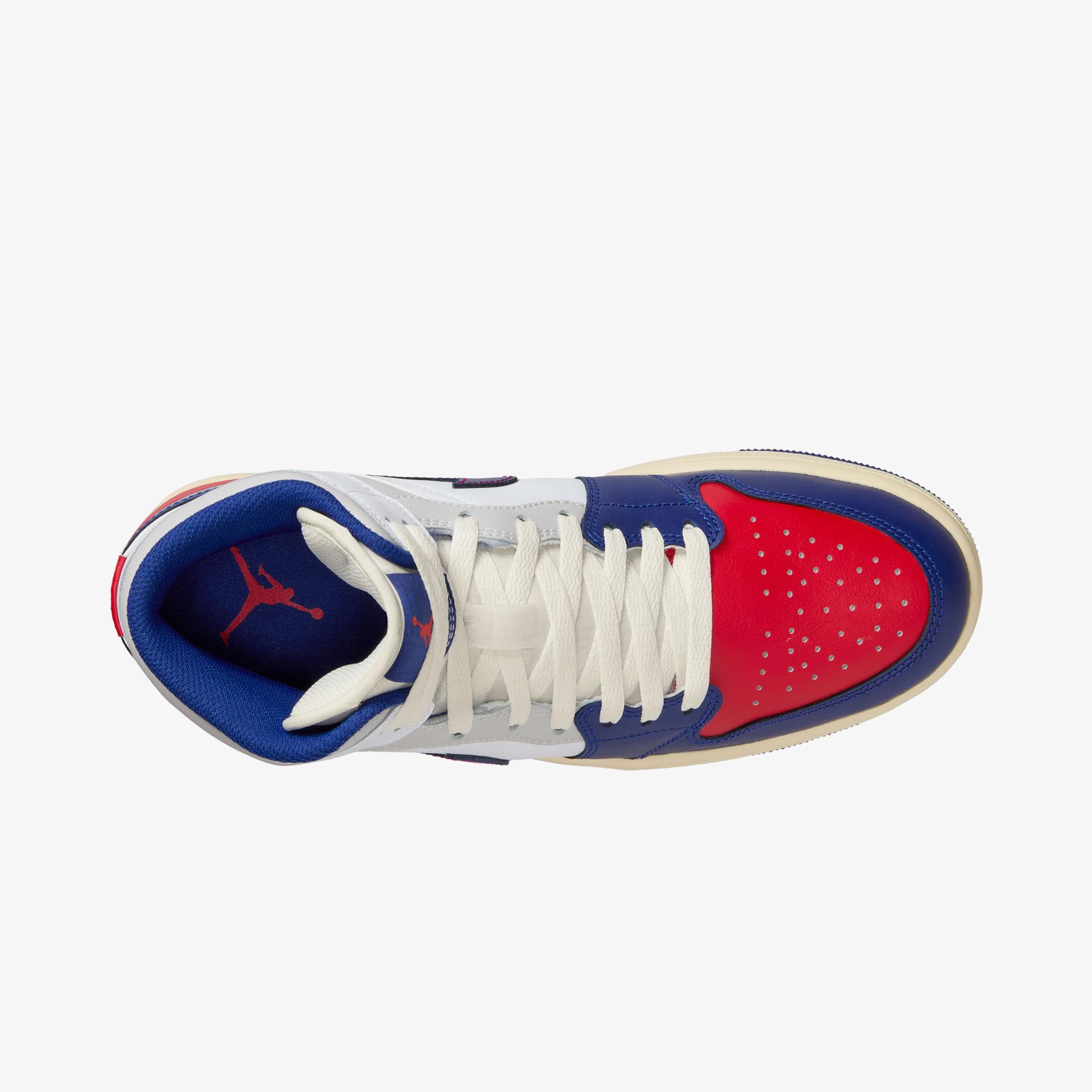 Jordan Air 1 Mid Erkek Renkli Spor Ayakkabı