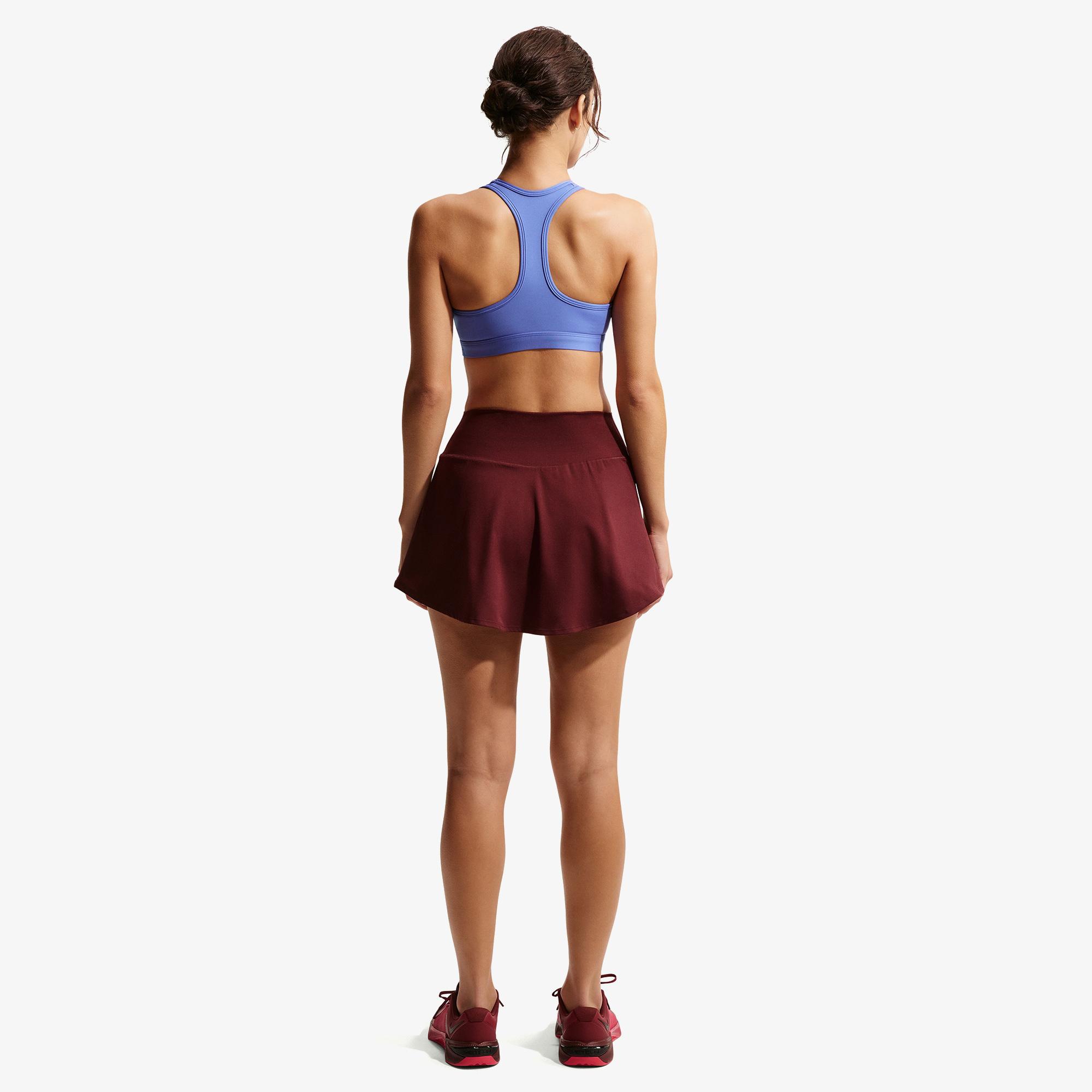 Nike Swoosh Medium Support Kadın Mavi Bra