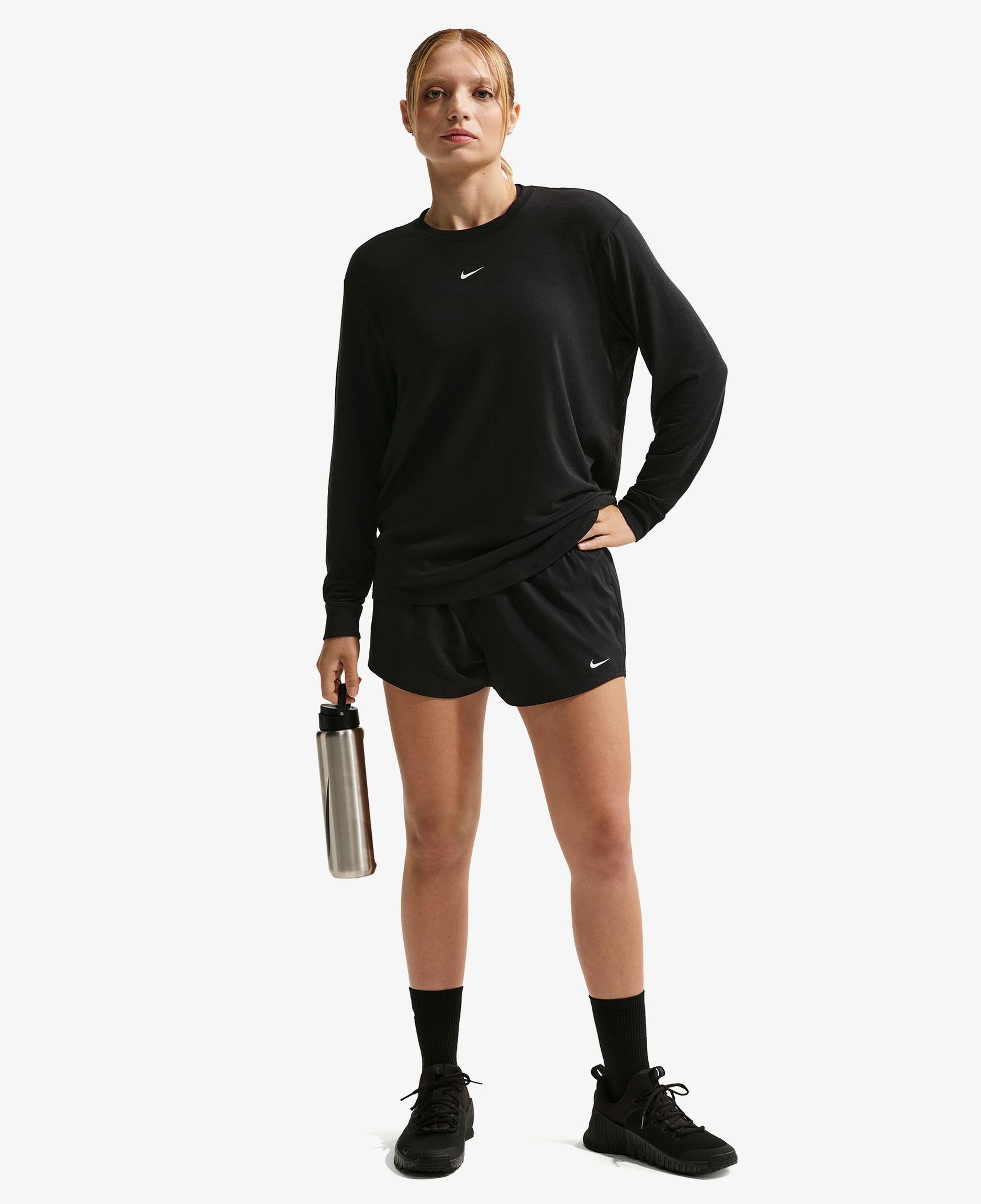 Nike Dri-Fit One 8 cm Kadın Siyah Şort