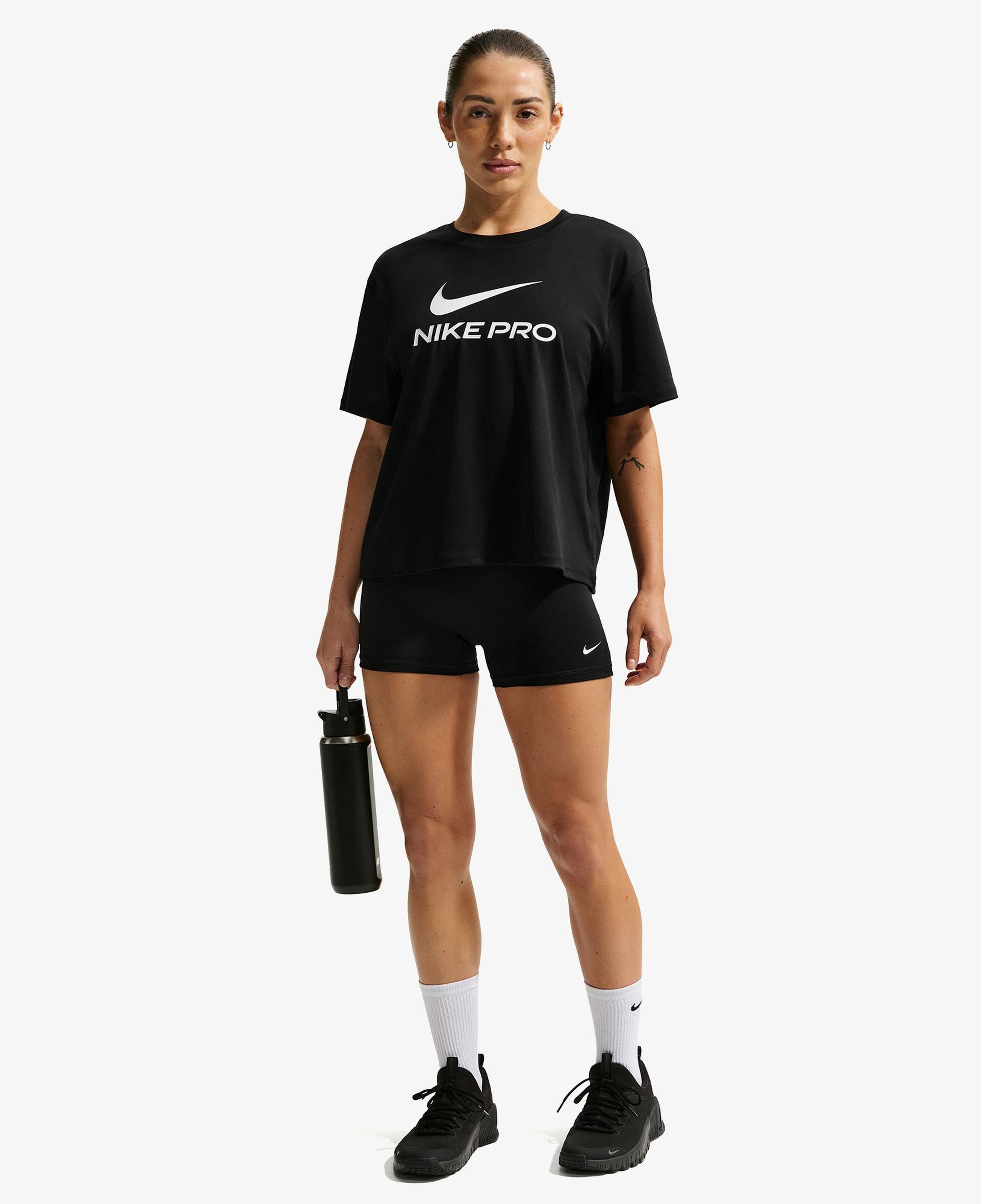 Nike Pro Dri-Fit 365 8 cm Kadın Siyah Kısa Tayt