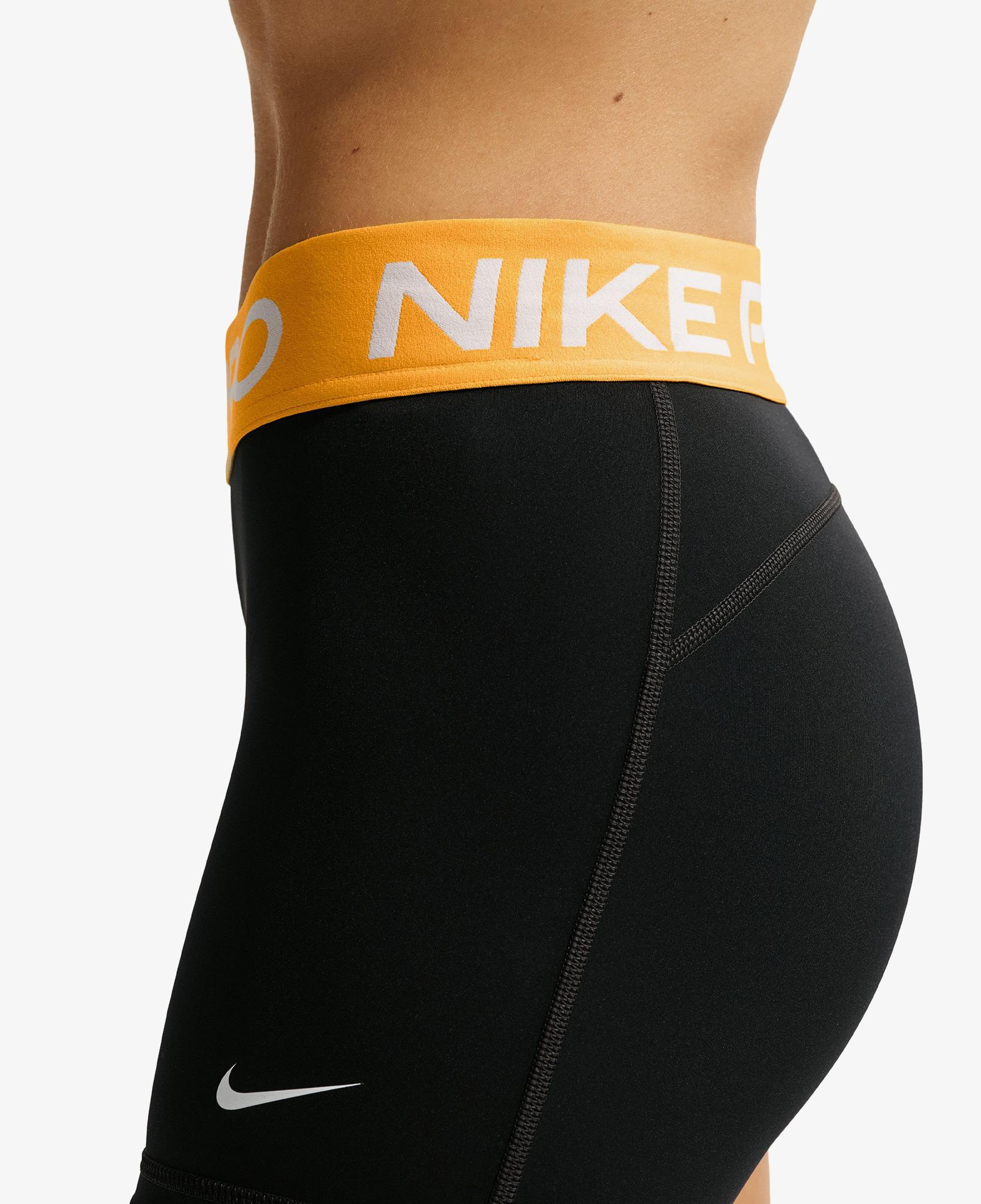 Nike Pro Dri-Fit 365 8 cm Kadın Siyah Kısa Tayt