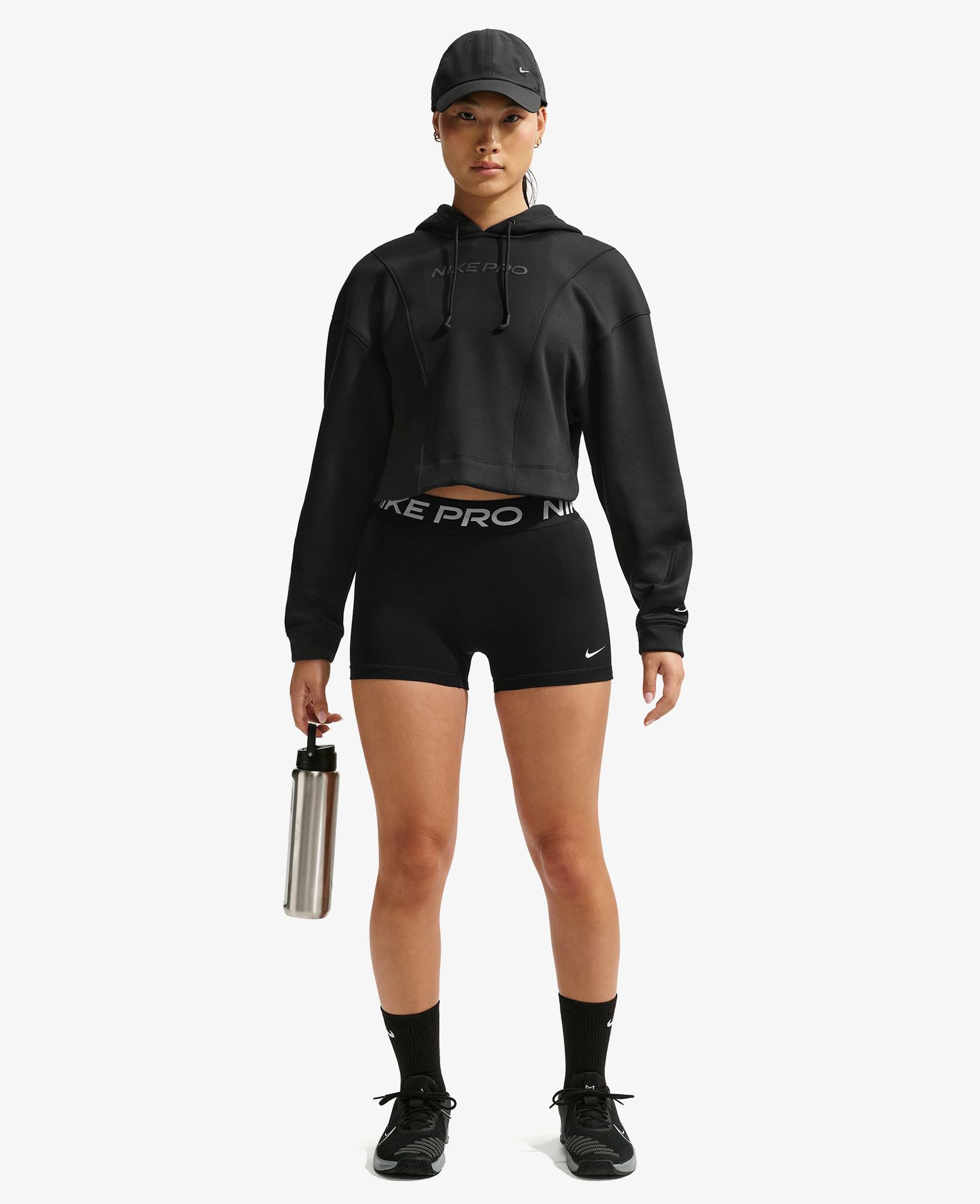 Nike Pro Dri-Fit 365 8 cm Kadın Siyah Kısa Tayt