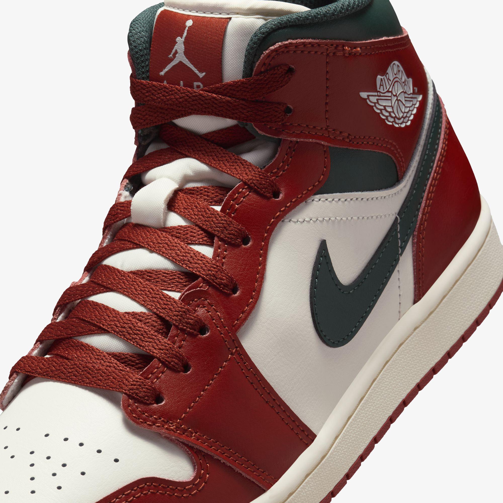 Jordan Kırmızı Jordan Air 1 Mid