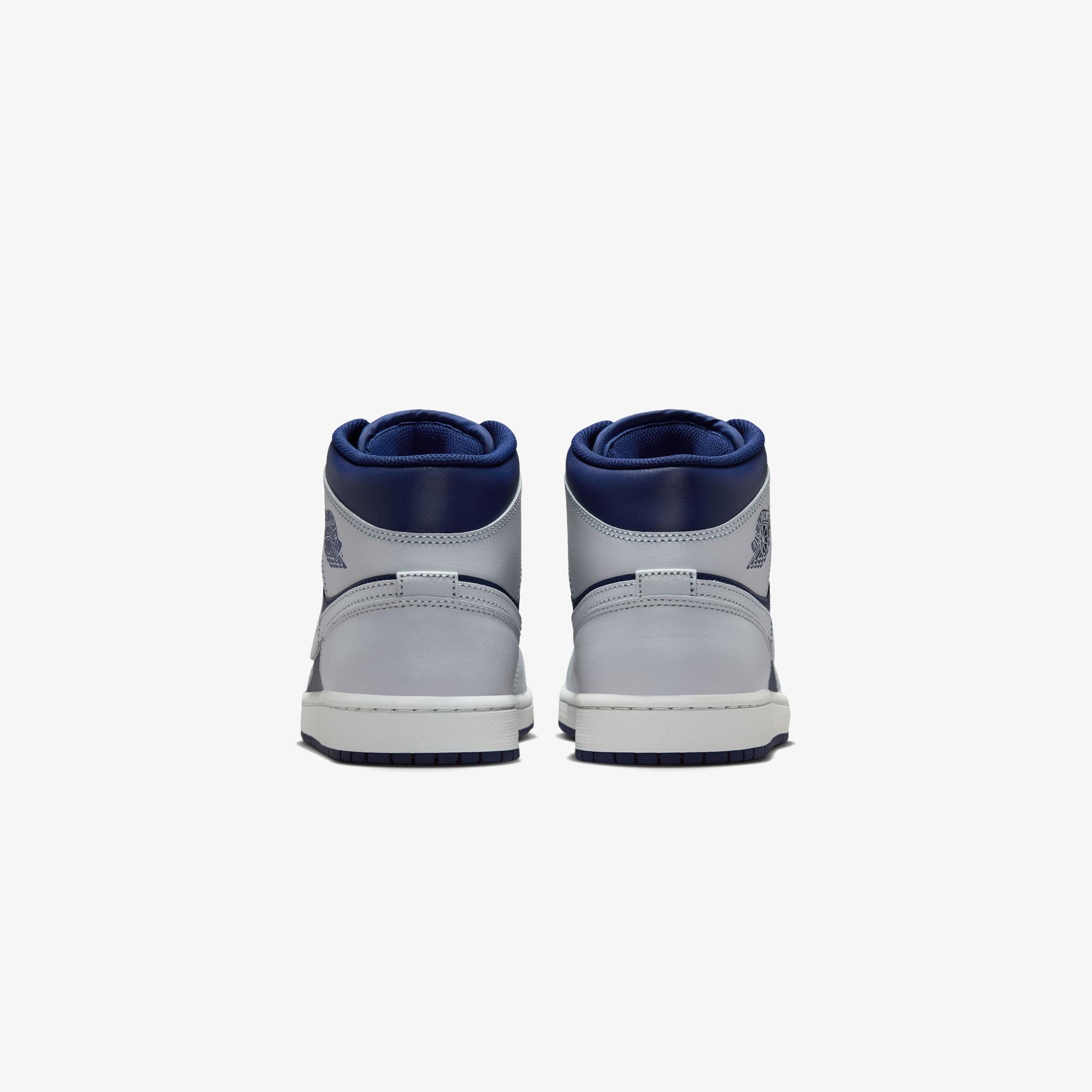 Jordan Air 1 Mid Erkek Mavi Spor Ayakkabı