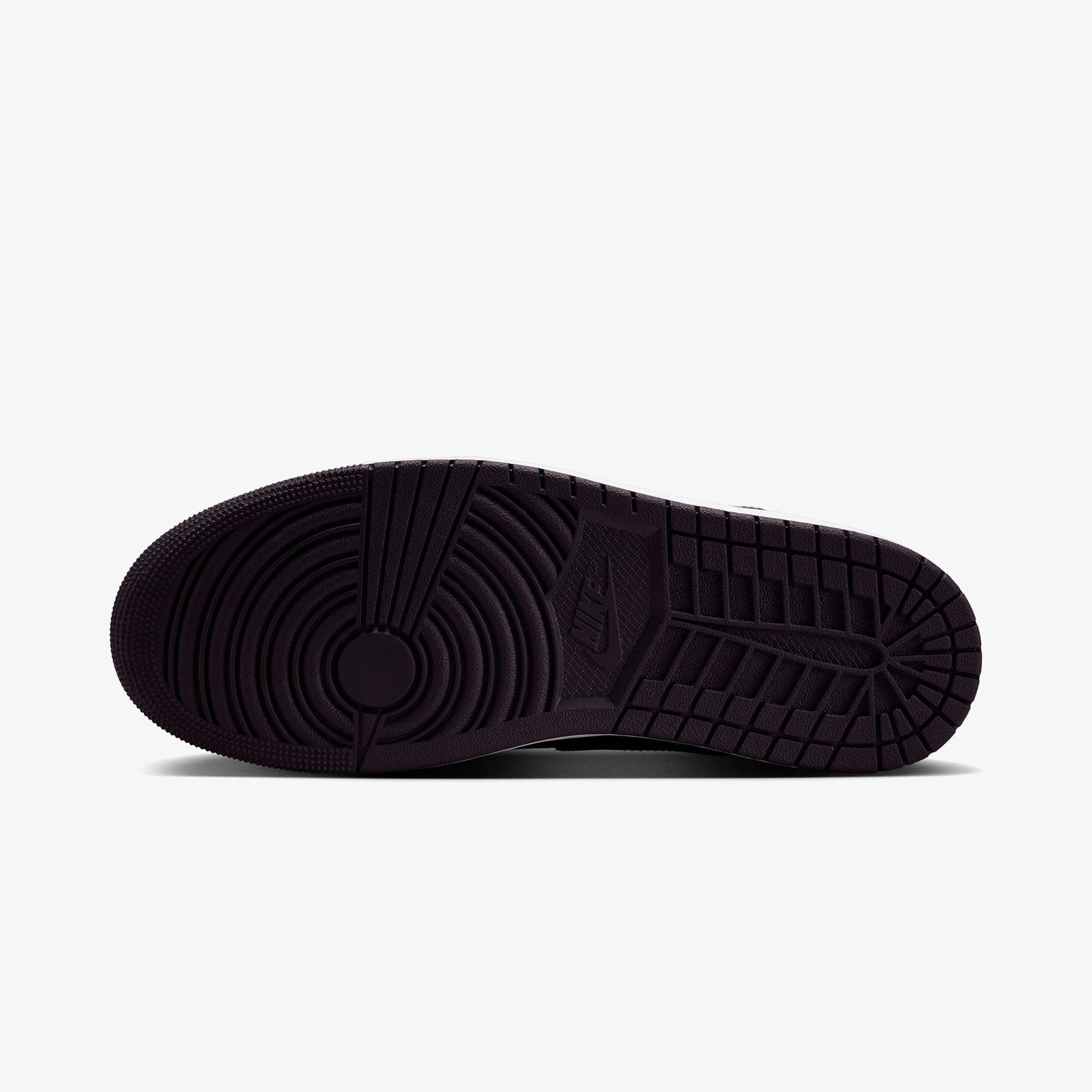 Jordan Air 1 Mid Erkek Siyah Spor Ayakkabı